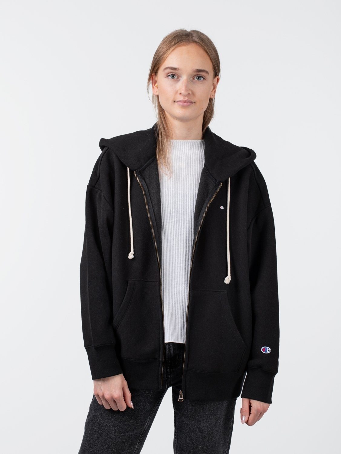 Champion Sweatjacke Champion Hooded Full Zip Sweatshirt