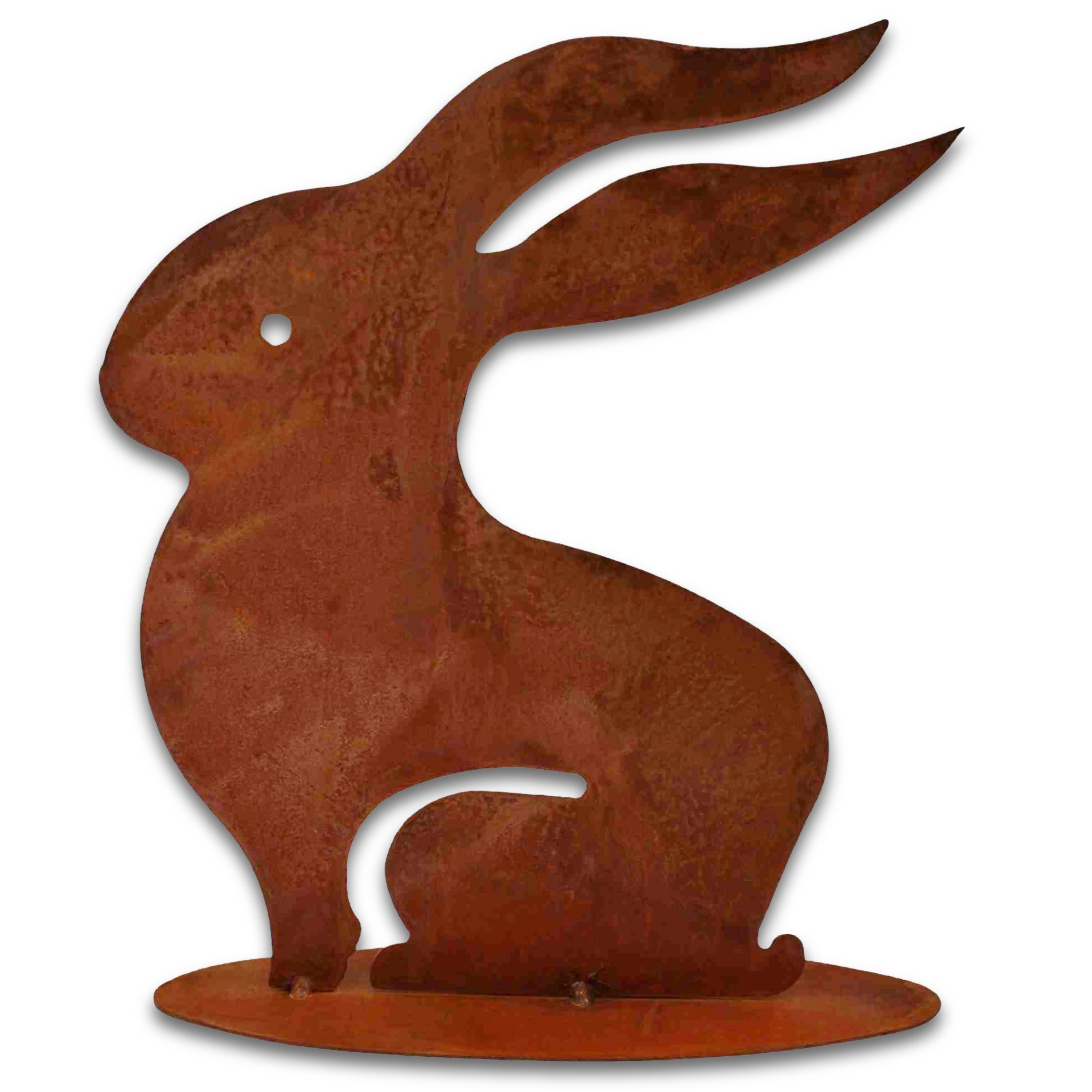 Osterhase Gartendeko Rost Osterhase 25 cm
