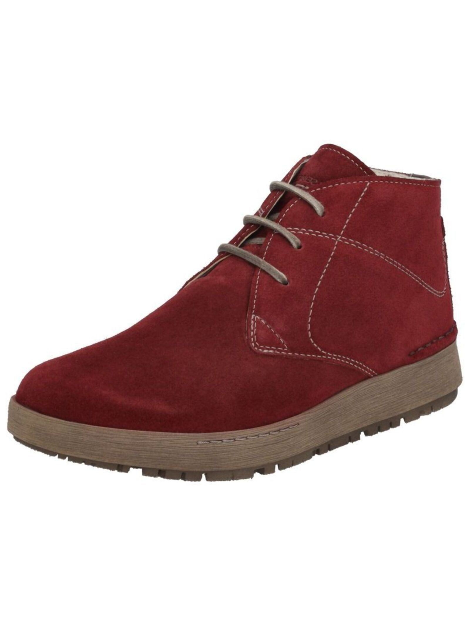 Josef Seibel Stiefelette Veloursleder Schnürstiefelette günstig online kaufen