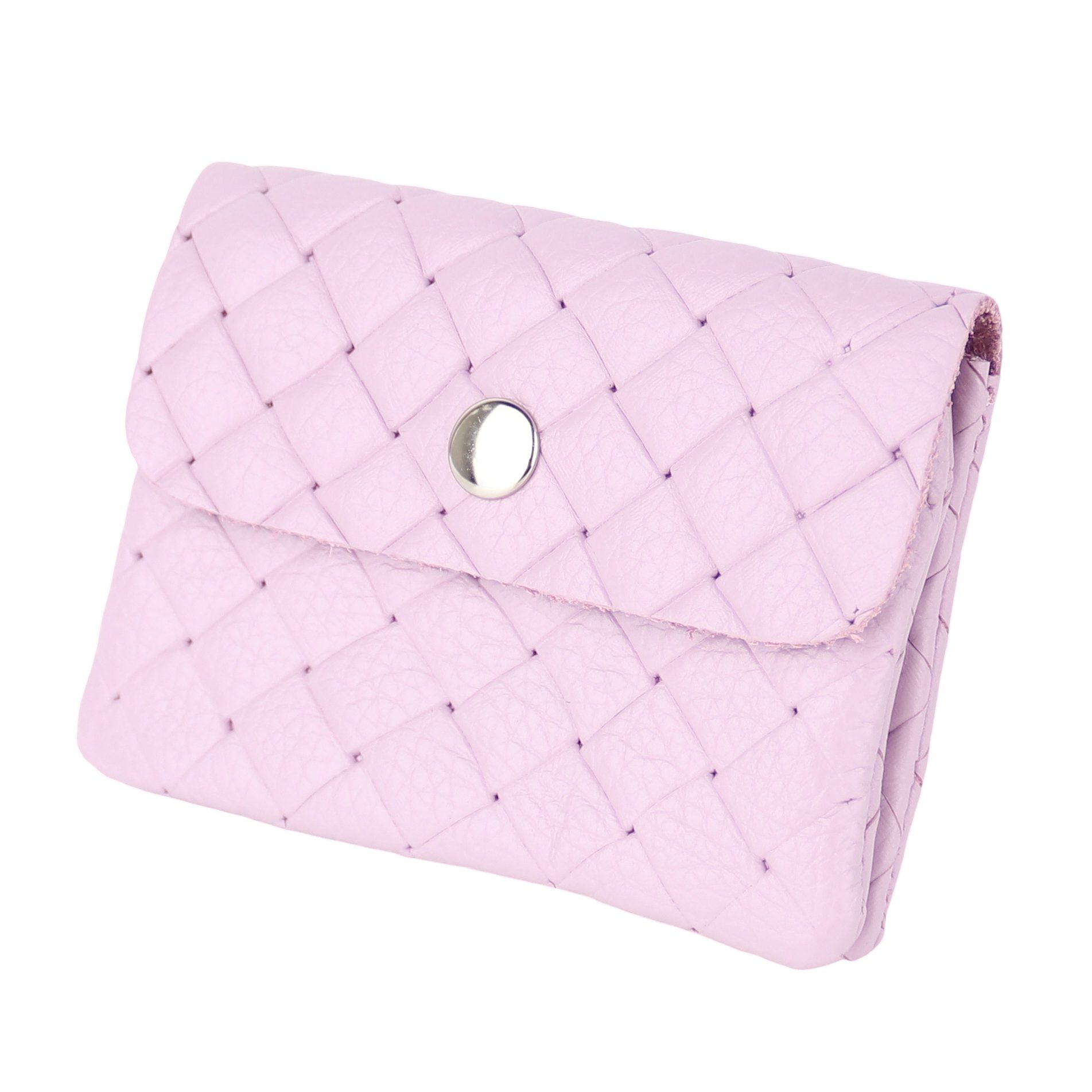 MIRROSI Mini Geldbörse Damen Kleines Portemonnaie MADE IN ITALY Echtleder (11x8x2cm BxHxT), viele tolle Trendfarben zur Auswahl, leicht