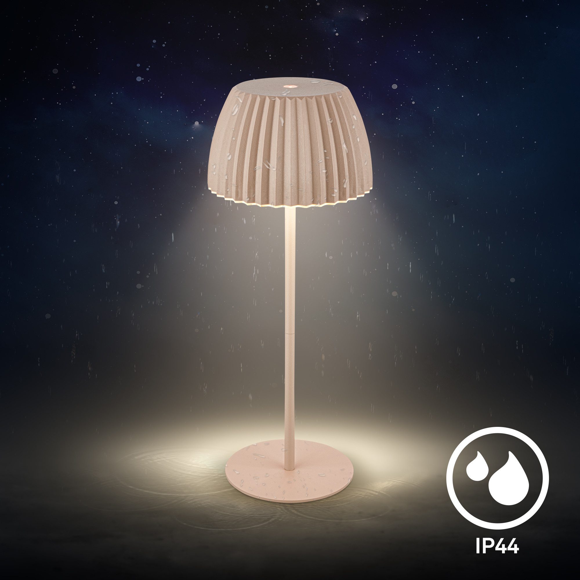 Briloner Leuchten LED Tischleuchte Akku LED Tischleuchte, LED fest integriert – Bild 4 von 5