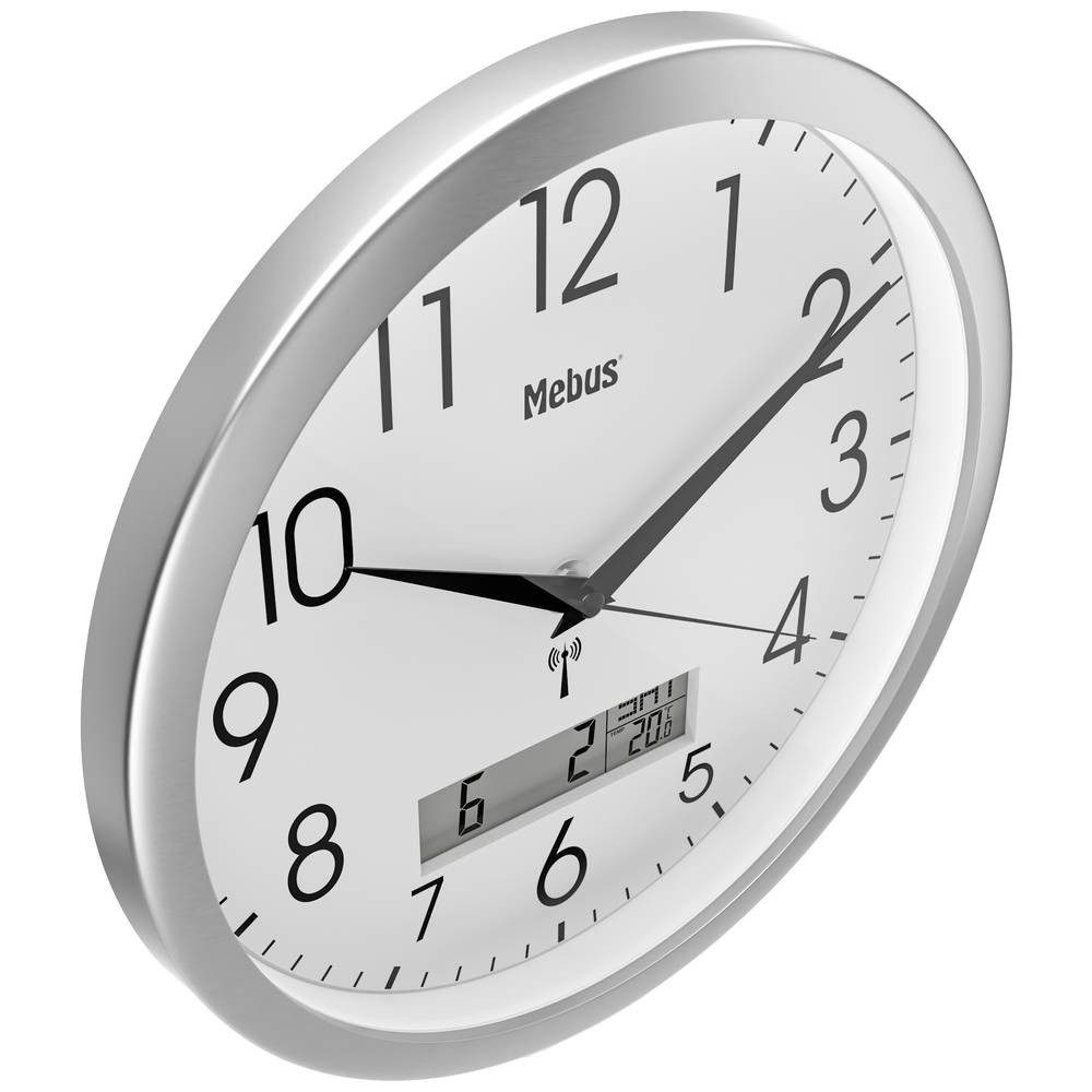 Mebus Wanduhr Funk Wanduhr günstig online kaufen