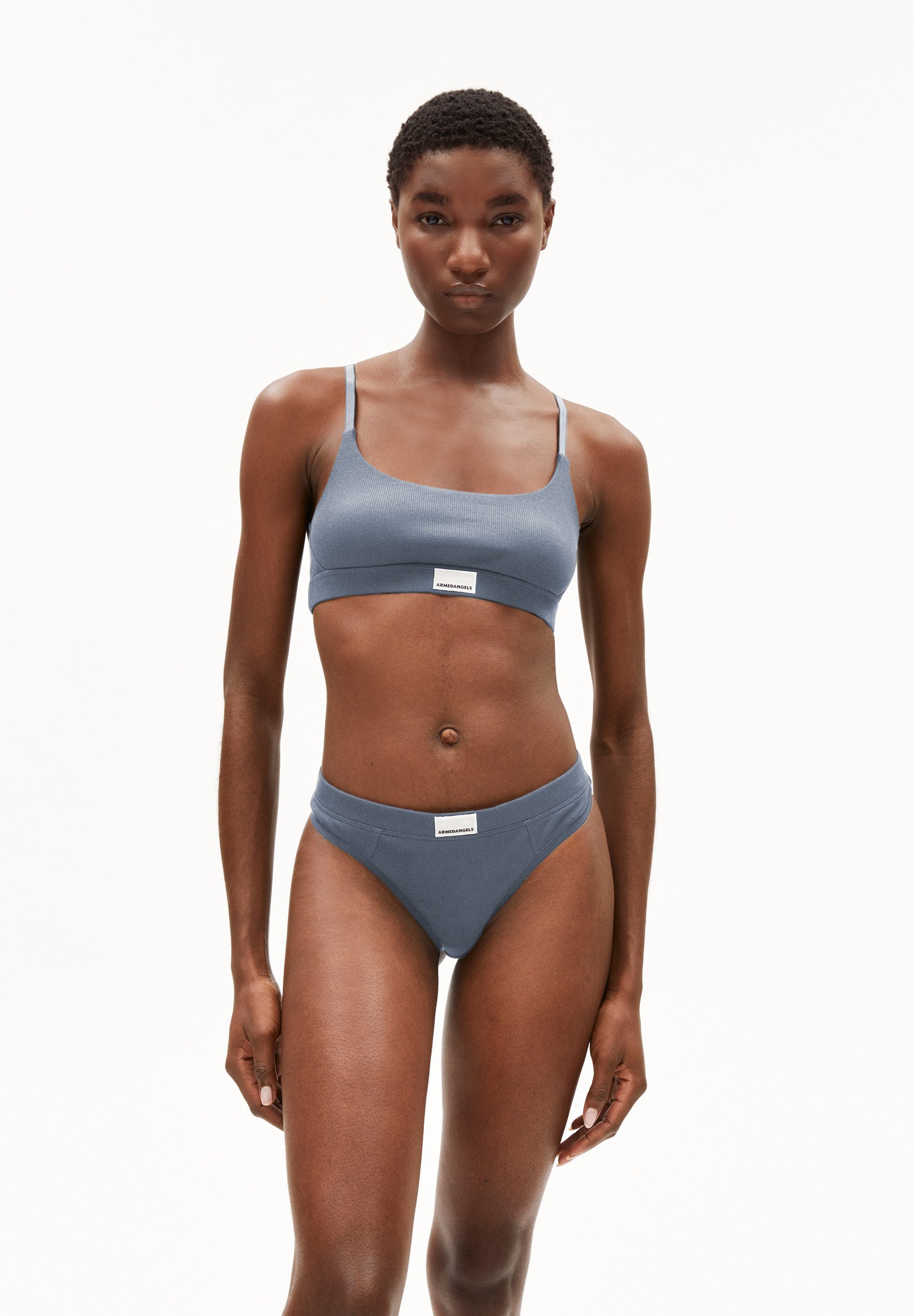 Bügelloser BH TOVAA RIB Ripp-Bralette aus Bio-Baumwoll Mix