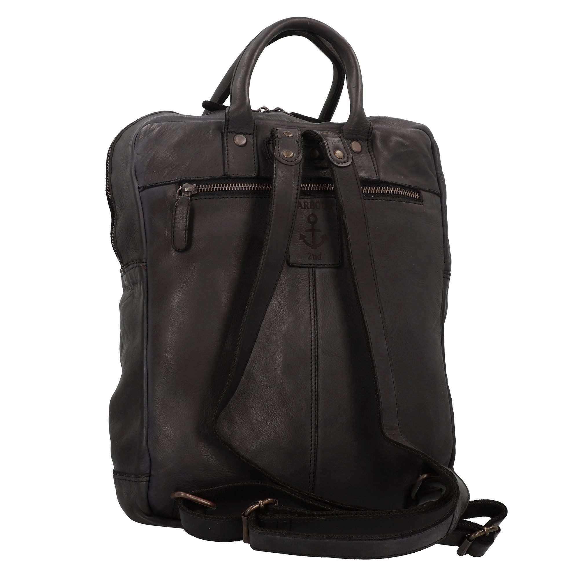 HARBOUR 2nd Daypack Urban Poets, Leder