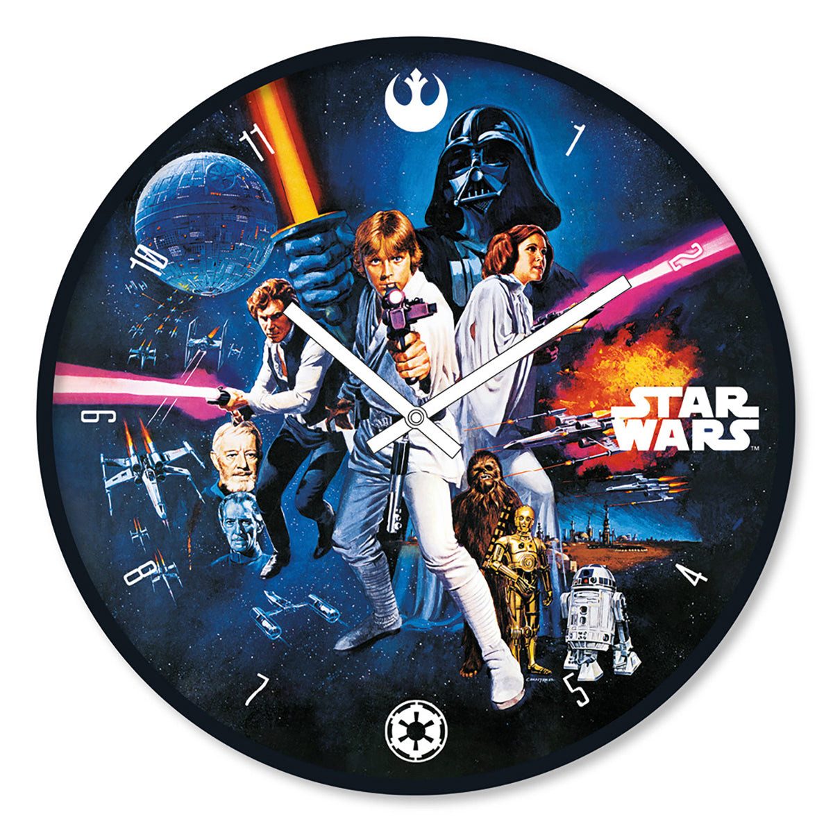 Star Wars Wanduhr Star Wars Wanduhr A New Hope Classic