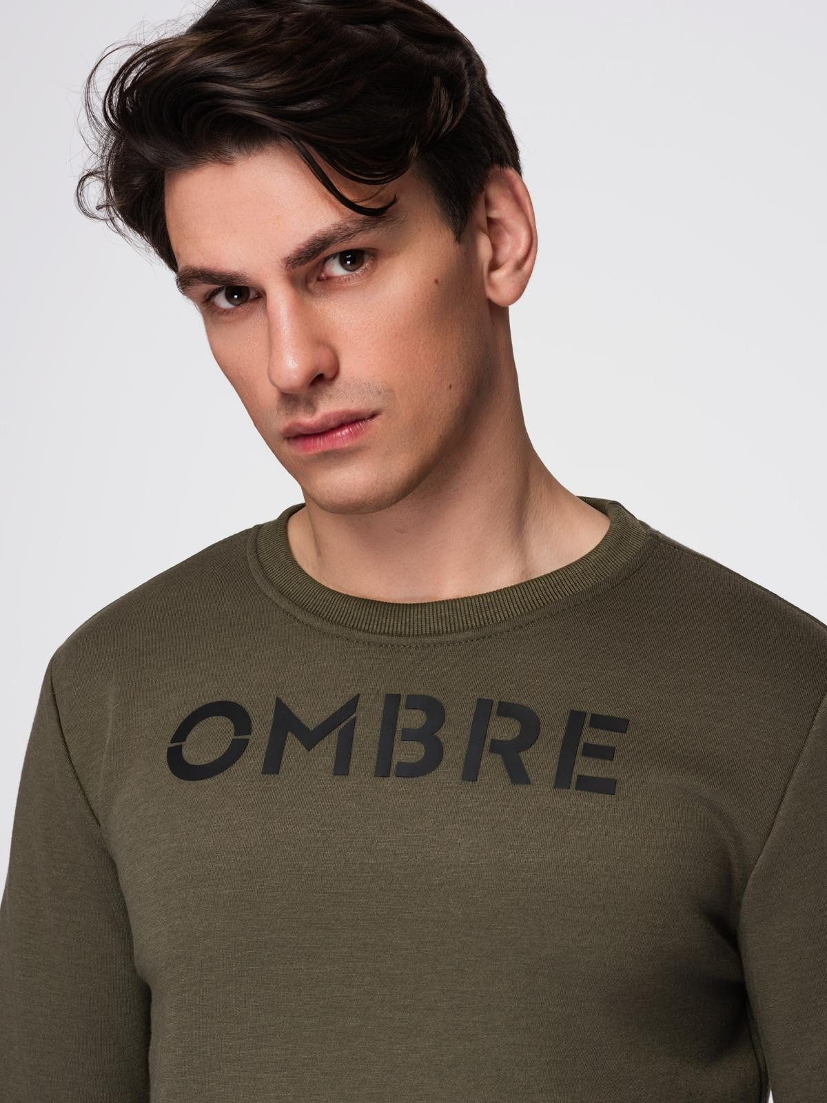 OMBRE Sweatshirt Klassisches Herren-Sweatshirt mit Aufdruck