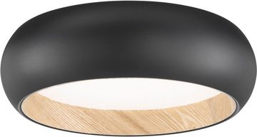 SCHÖNER WOHNEN-Kollektion Deckenleuchte Wood, LED fest integriert, 1x LED 22 Watt, 3000 Kelvin, 2900 Lumen,dimmbar