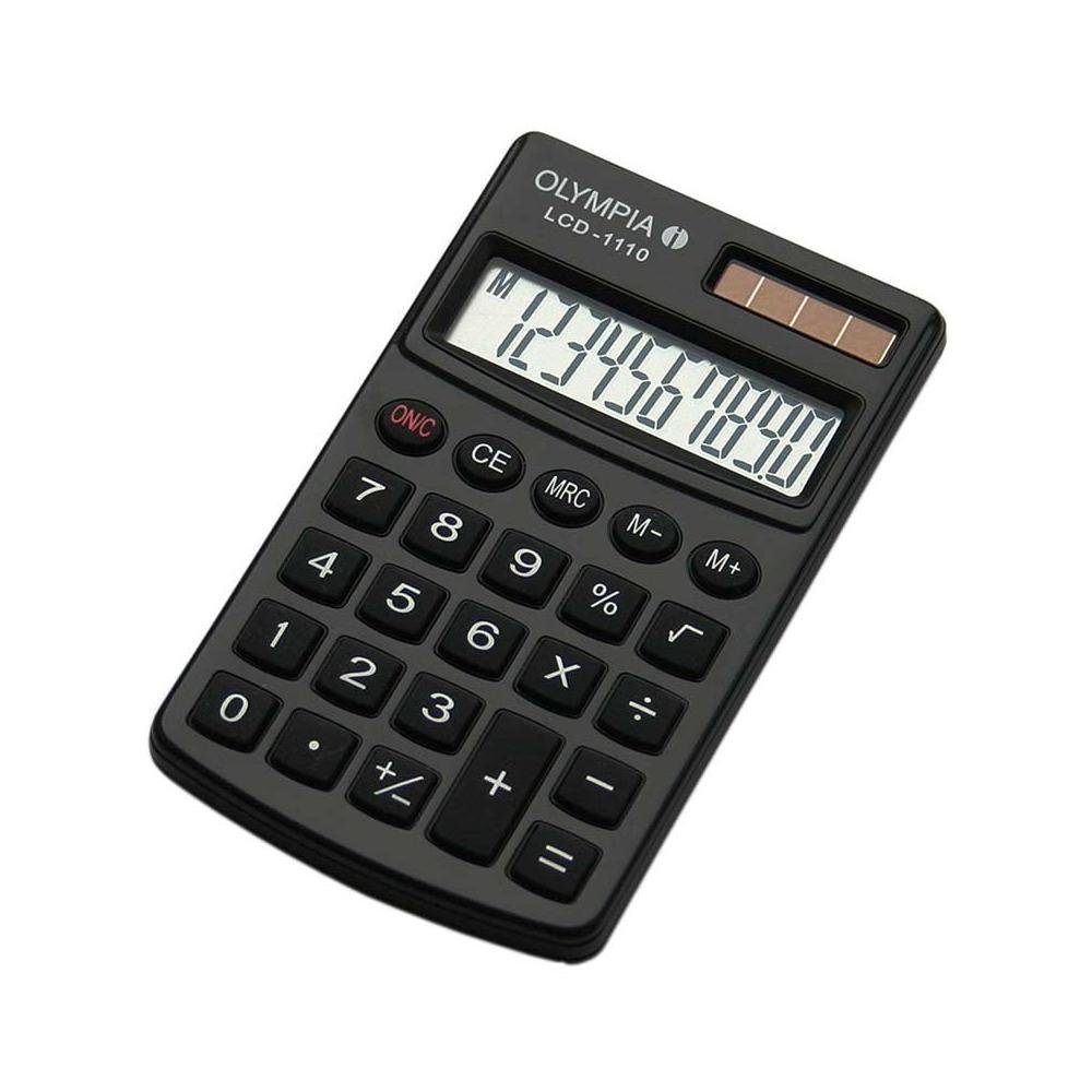 Olympia Taschenrechner LCD 1110 Taschenrechner mit