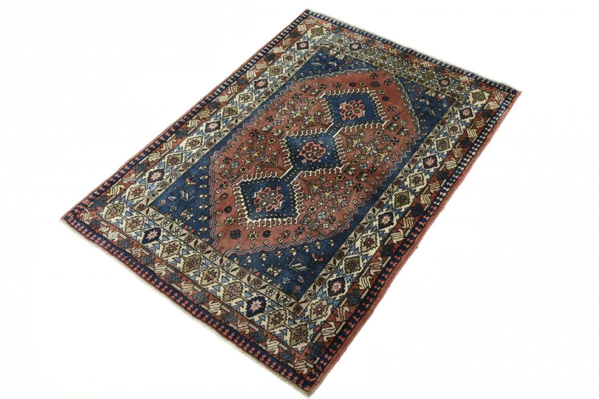 Orientteppich Yalameh 107x151 Perserteppich, / rechteckig, Trading, Nain Orientteppich Handgeknüpfter Höhe: 12 mm