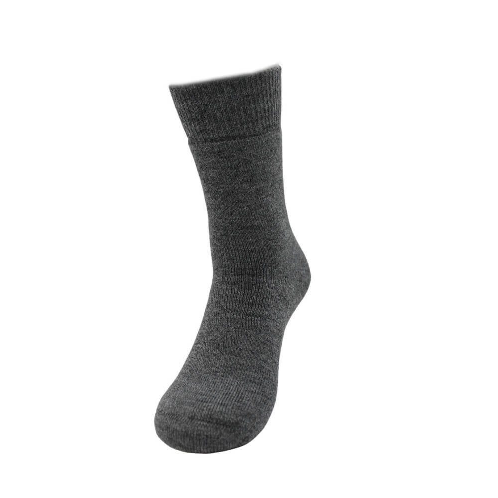 Max Lindner Kuschelsocken Alpaka-Soft-Socken für Damen und Herren (1-Paar) außergewöhnlich weich und geruchsneutralisierend grau | Wintersocken