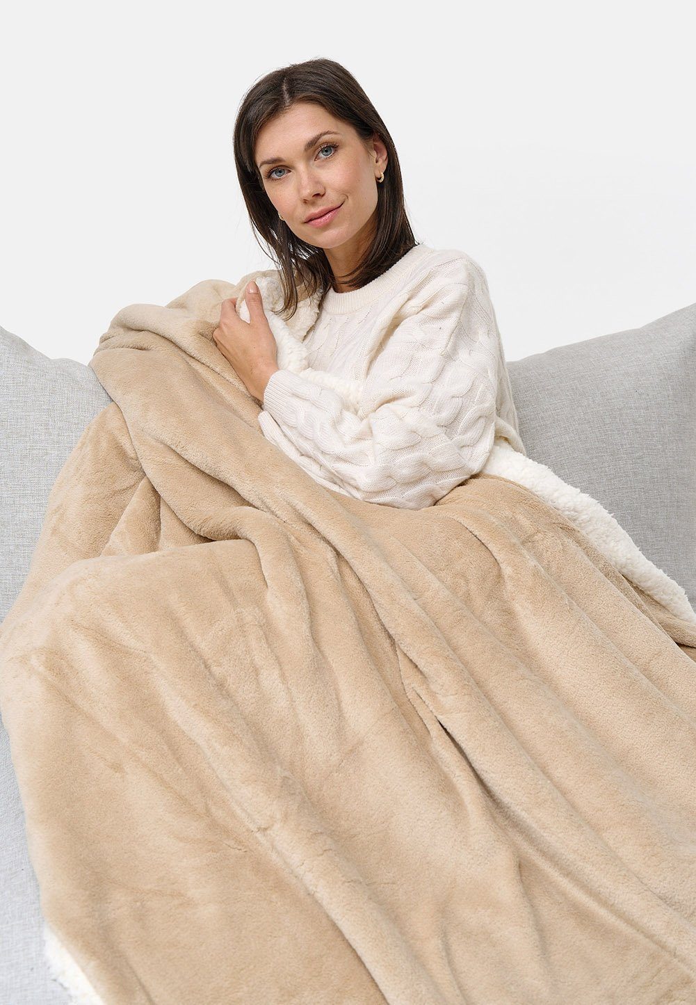 Wohndecke SHERPA, made2trade, aus Coral-Fleece günstig online kaufen