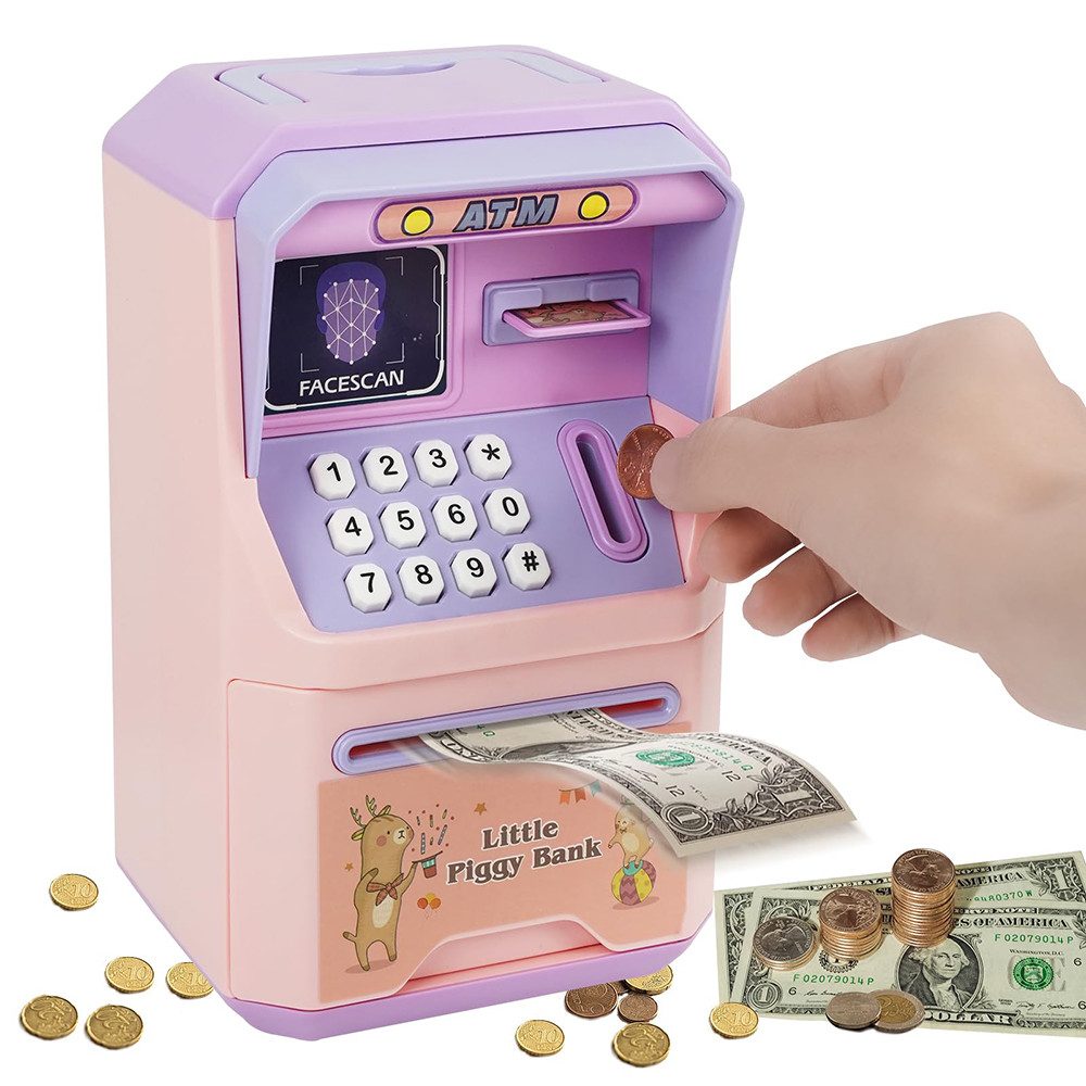 CLTYQ Spardose Elektronische Spardose für Kinder mit Passcode,Sicherer Geld günstig online kaufen