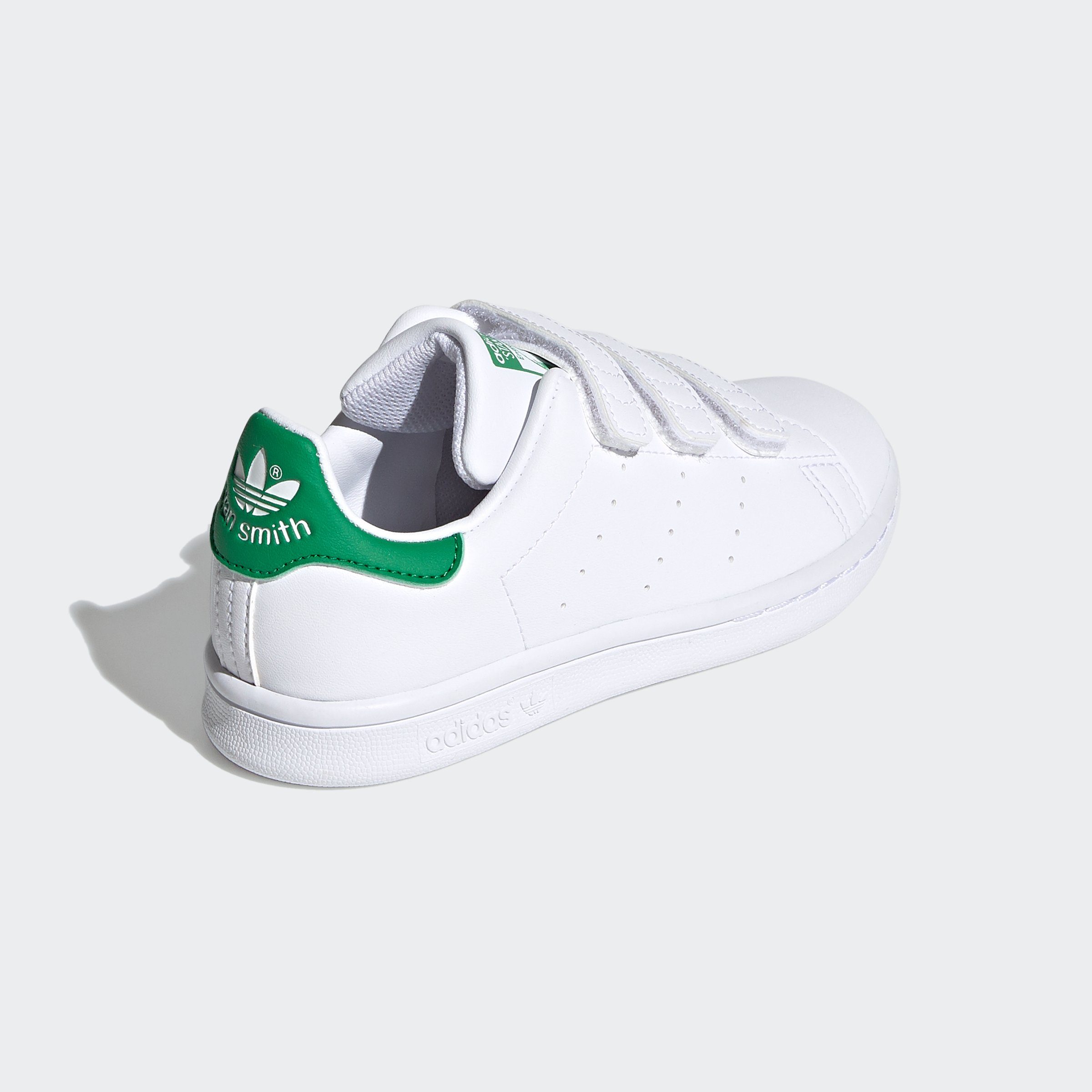 Green Sneaker / mit adidas White SMITH Cloud / Originals STAN Cloud White Klettverschluss