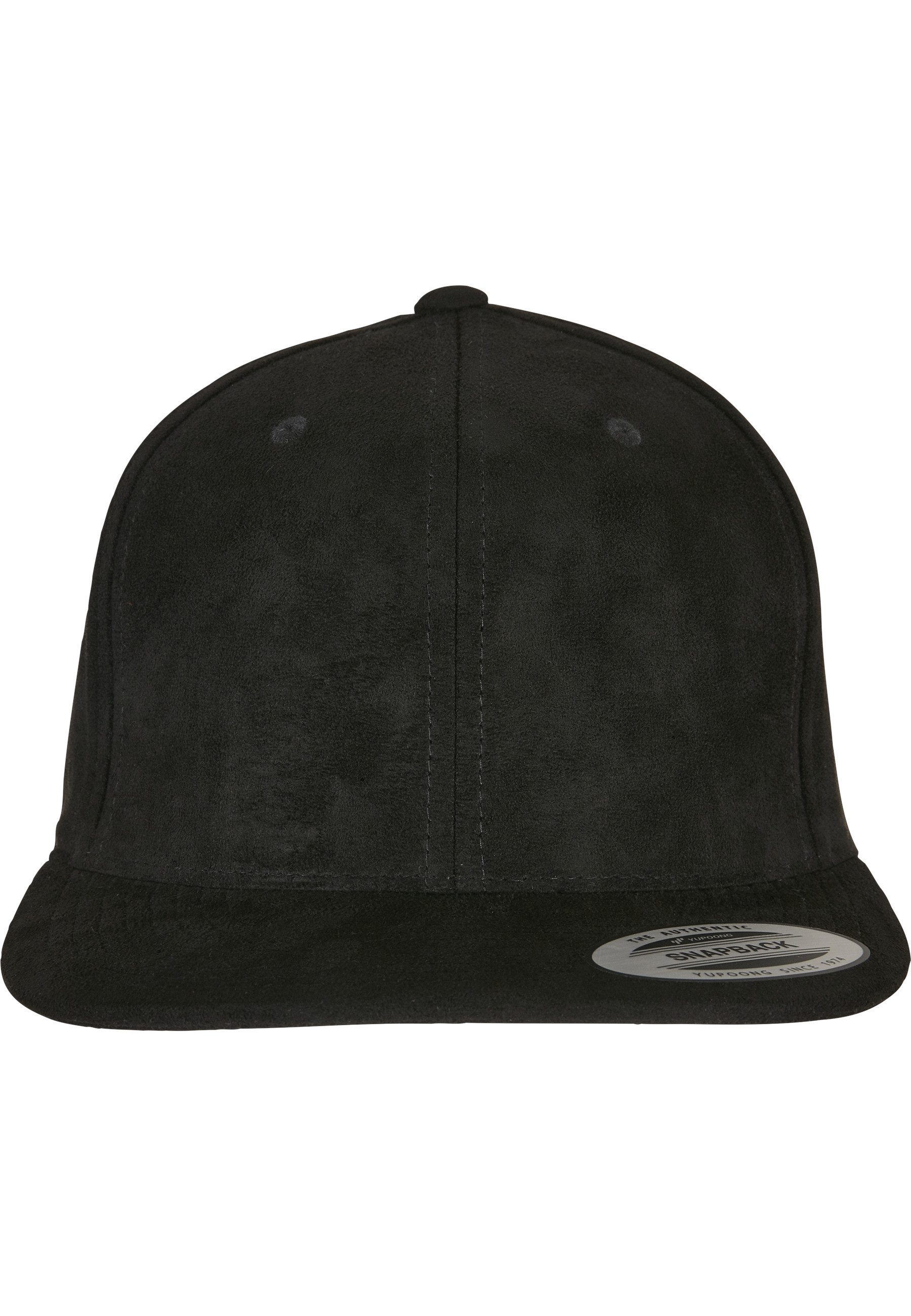 Flexfit Snapback Cap Flexfit Unisex Suede Leather Snapback