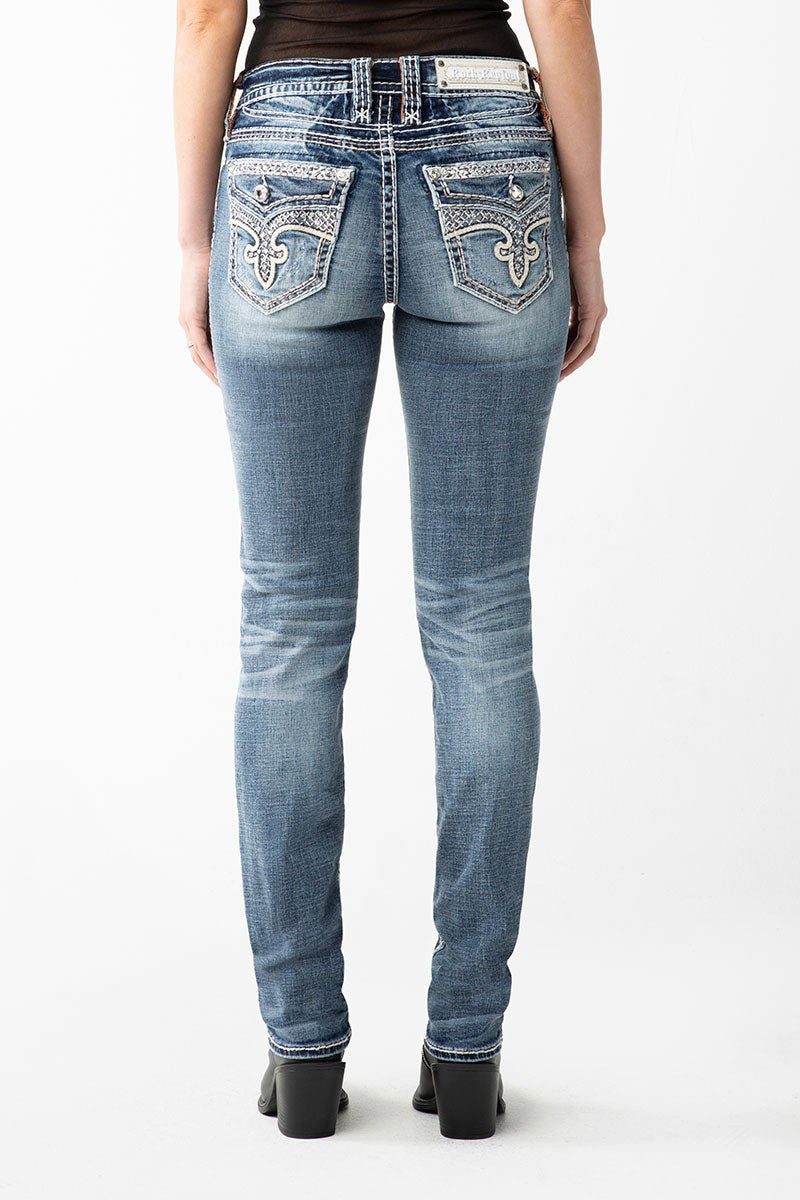 Rock Revival Straight-Jeans