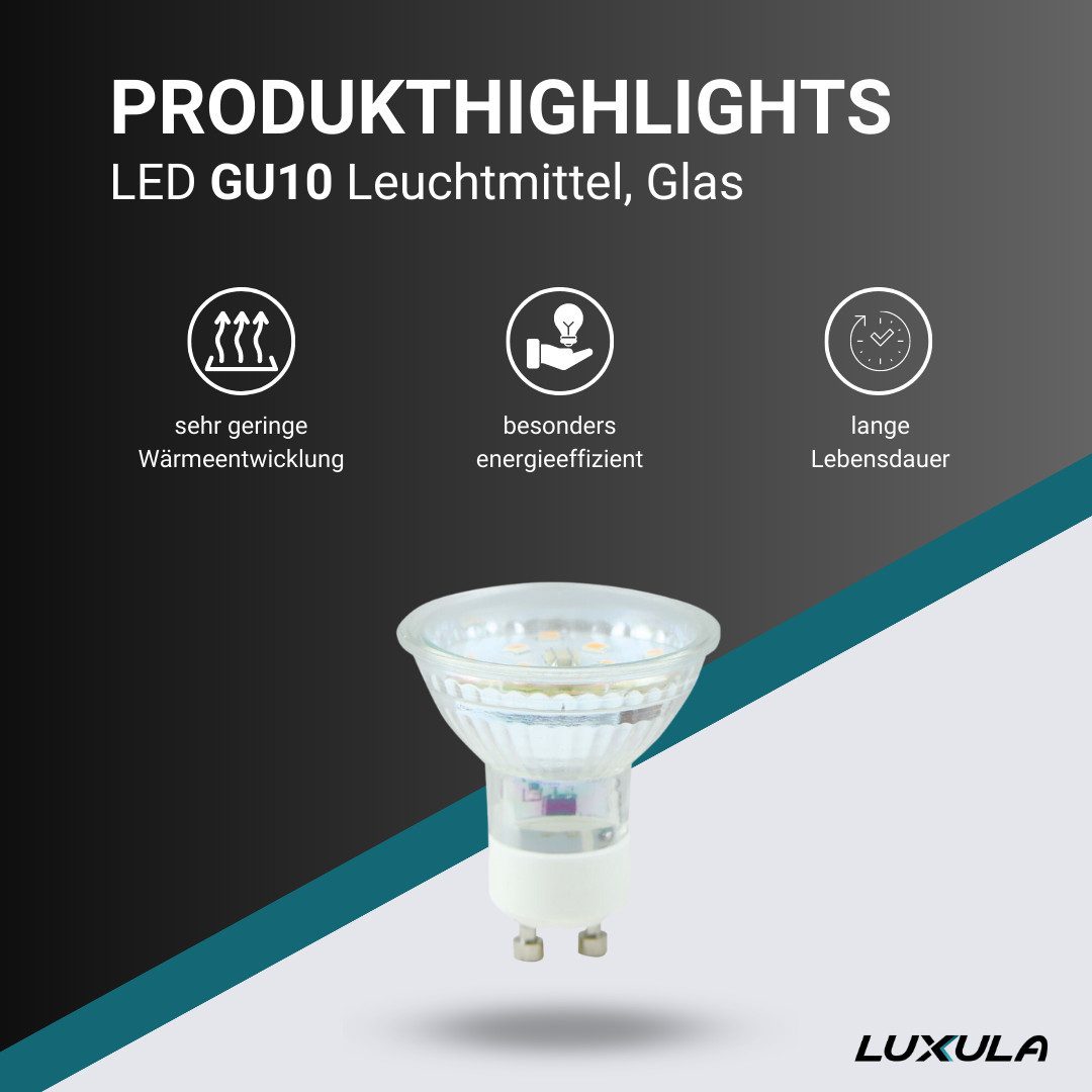 LUXULA LED-Leuchtmittel LUXULA LED-Leuchtmittel GU10