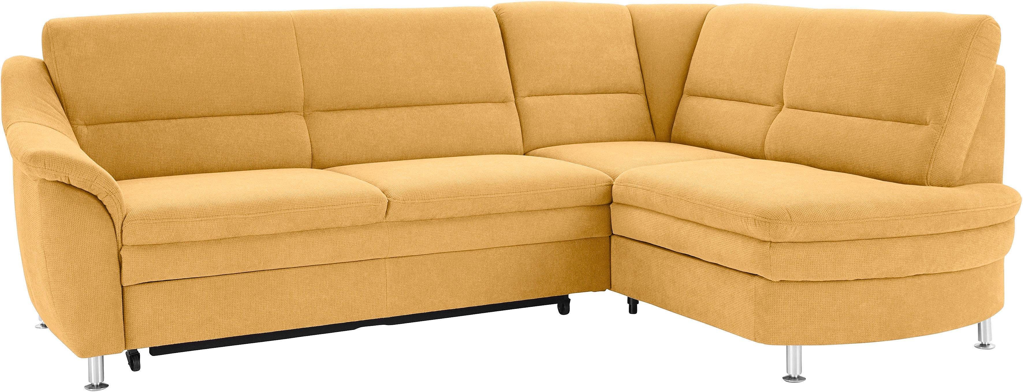 sit&more Ecksofa Cardoso L-Form, mit Federkern, günstig online kaufen