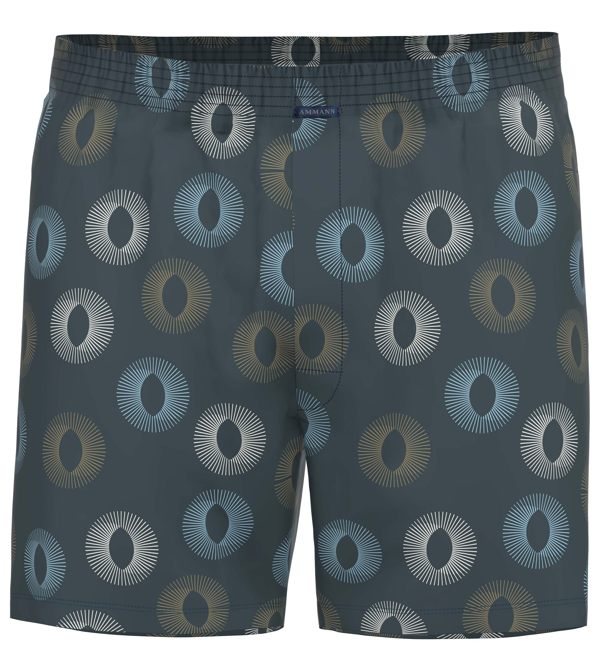 Ammann Weiter Boxer Blue Bell (1-St., 1er-Pack) Herren Boxer Short klassisch 1er-Pack Bio Baumwolle GOTS Organic