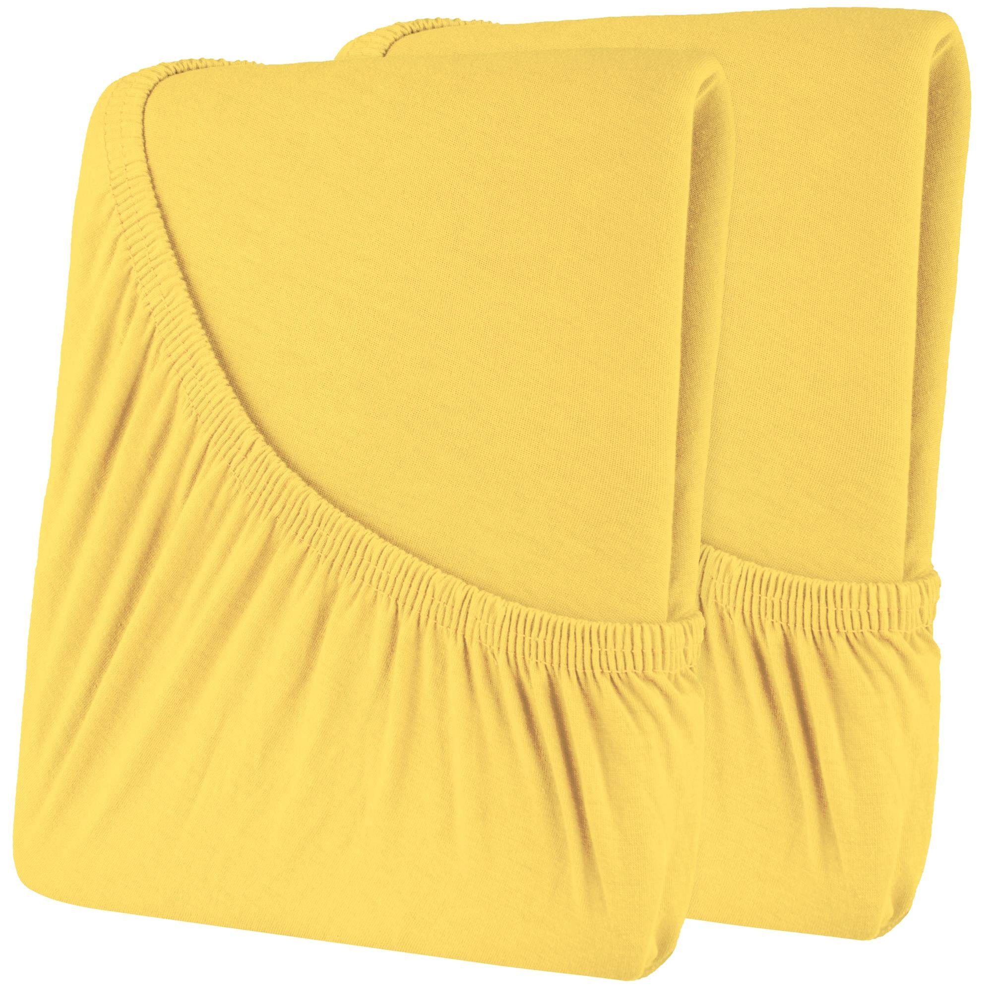 CelinaTex Spannbettlaken High-Line Laken Jersey Rundumgummi günstig online kaufen
