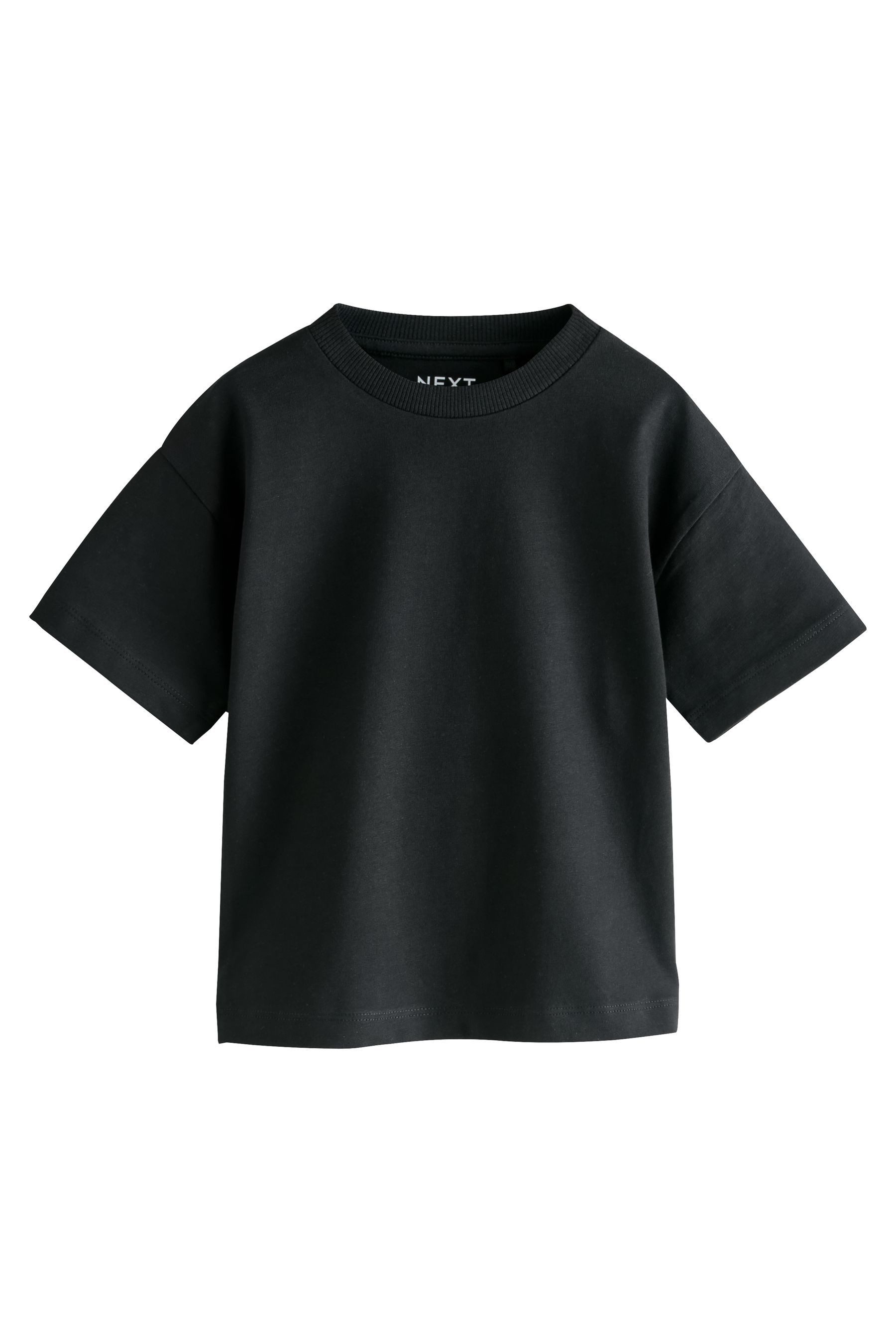 Next T-Shirt Kurzärmelige T-Shirts, 2er-Pack, uni (1-tlg) – Bild 4 von 5