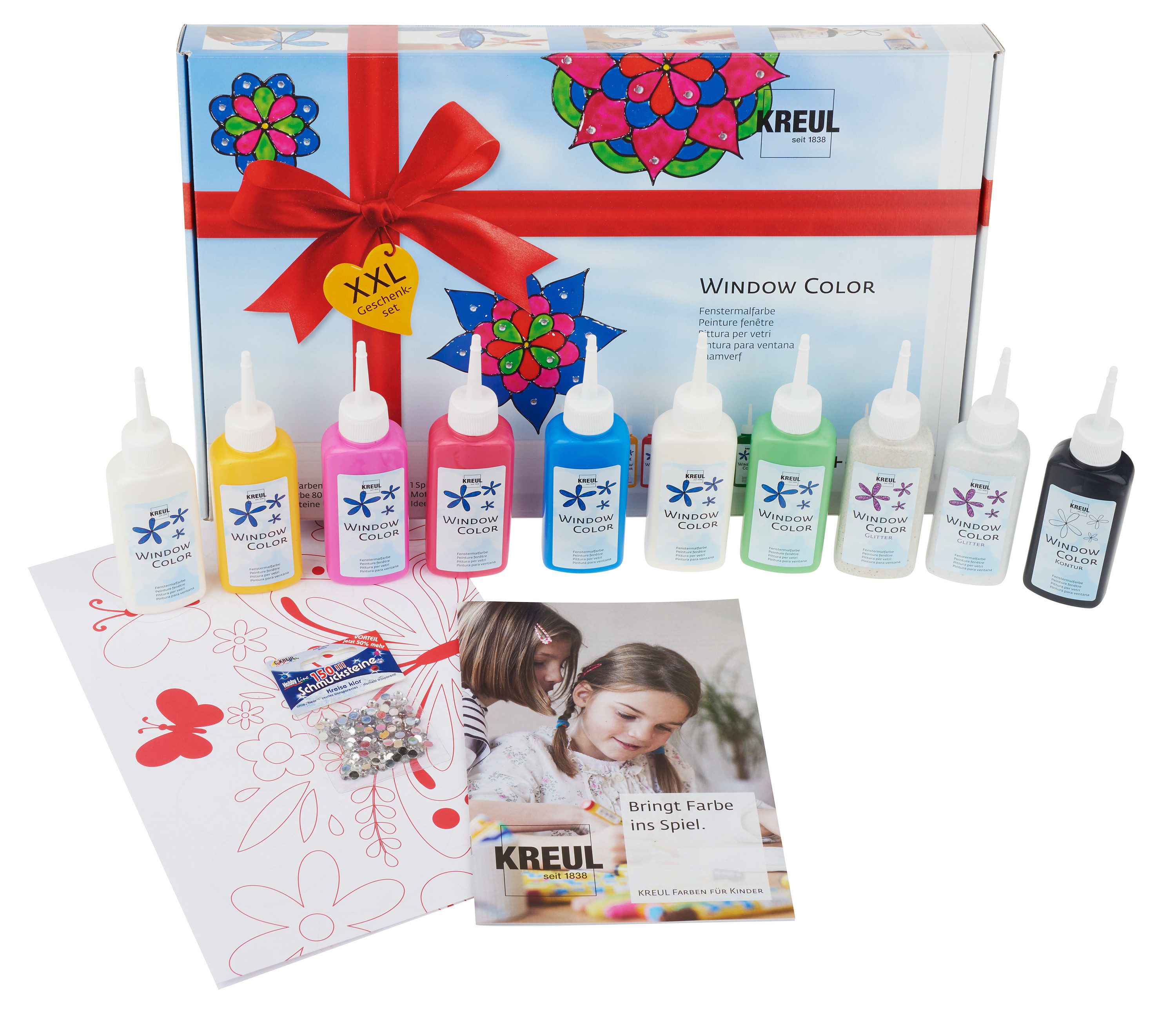 Fenstersticker Window Color Set XXL