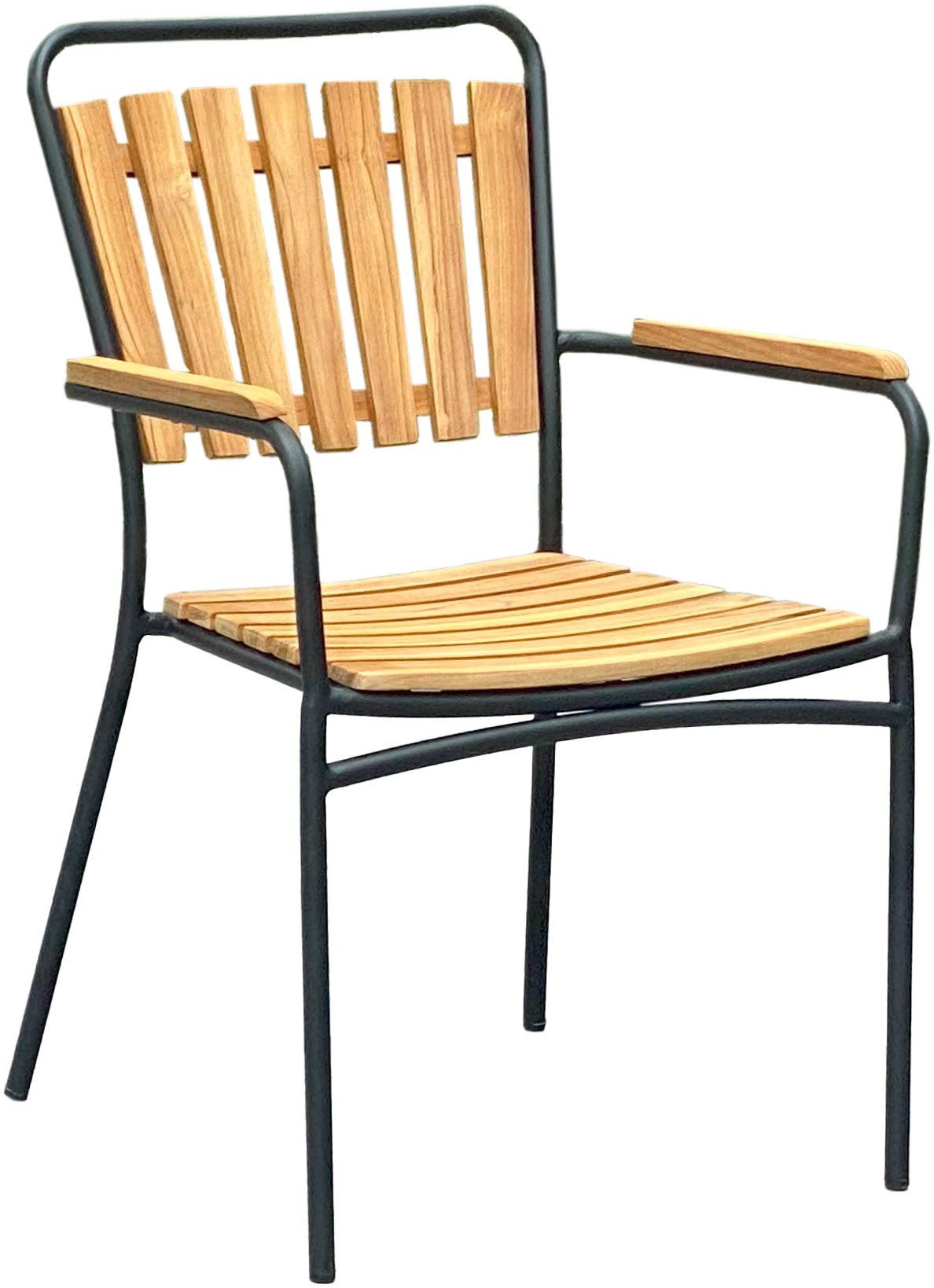 Garden Pleasure Stapelstuhl COVINA (Set, 4 St), aus nachhaltigem Material