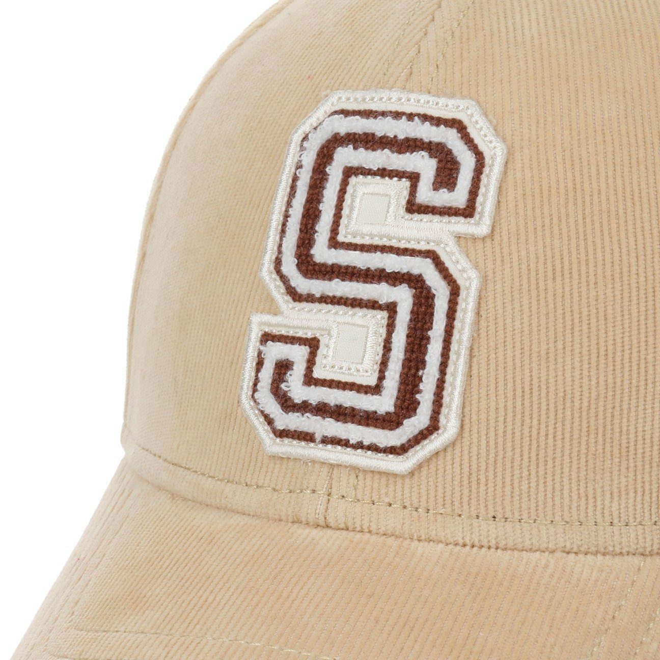 Stetson Baseball Cap (1-St) Metallschnalle Basecap hellbeige