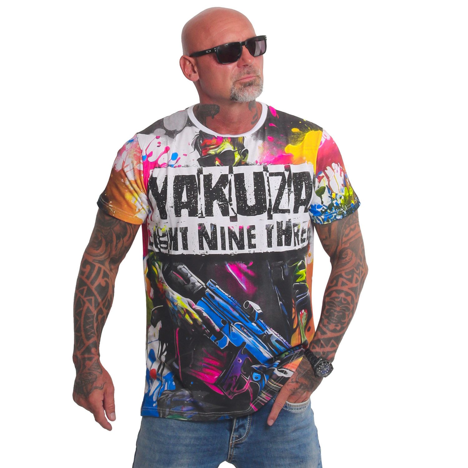 YAKUZA T-Shirt Specialist Allover günstig online kaufen