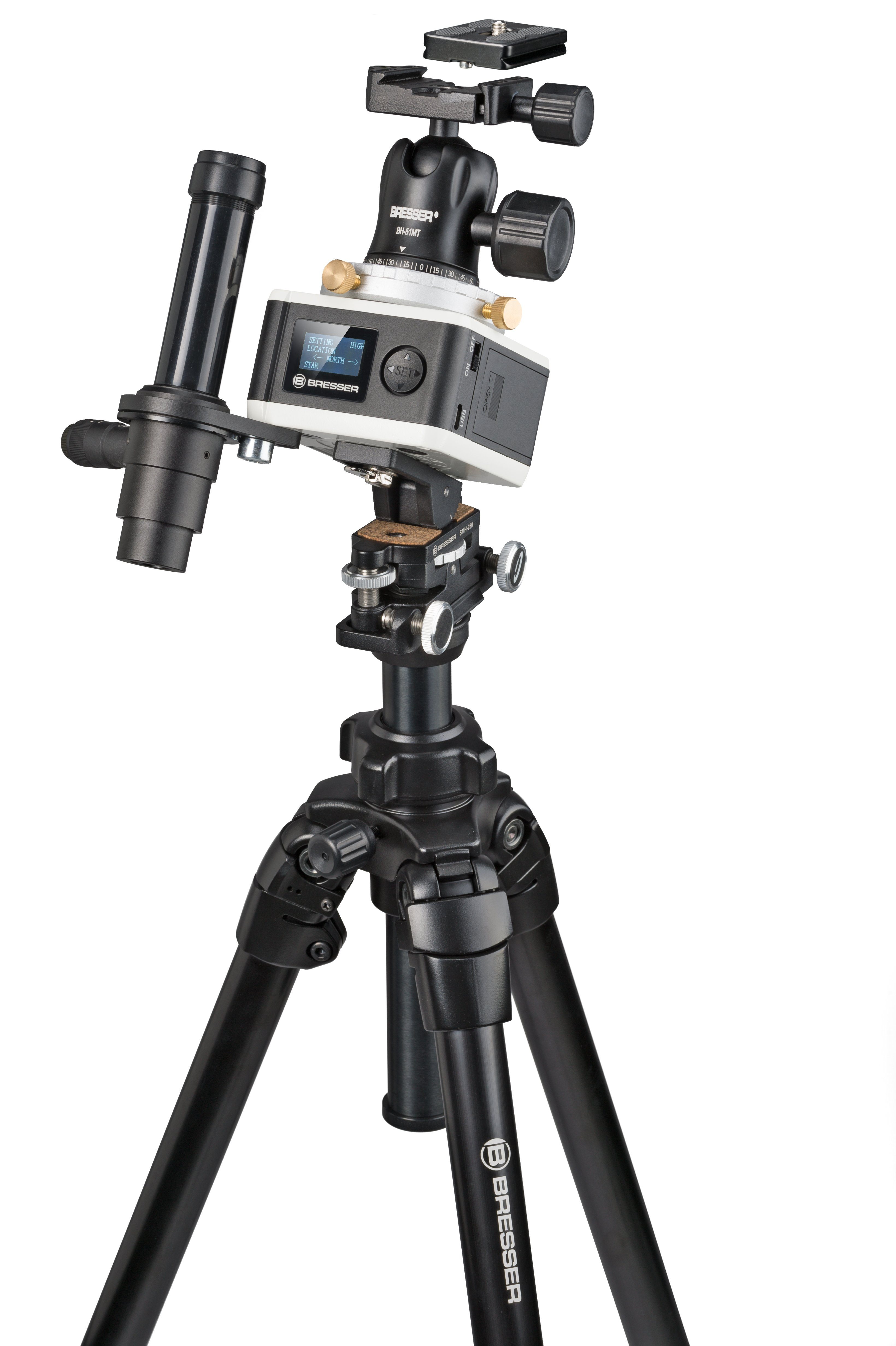 BRESSER Teleskop StarTracker Astrofoto-Montierungs-Set