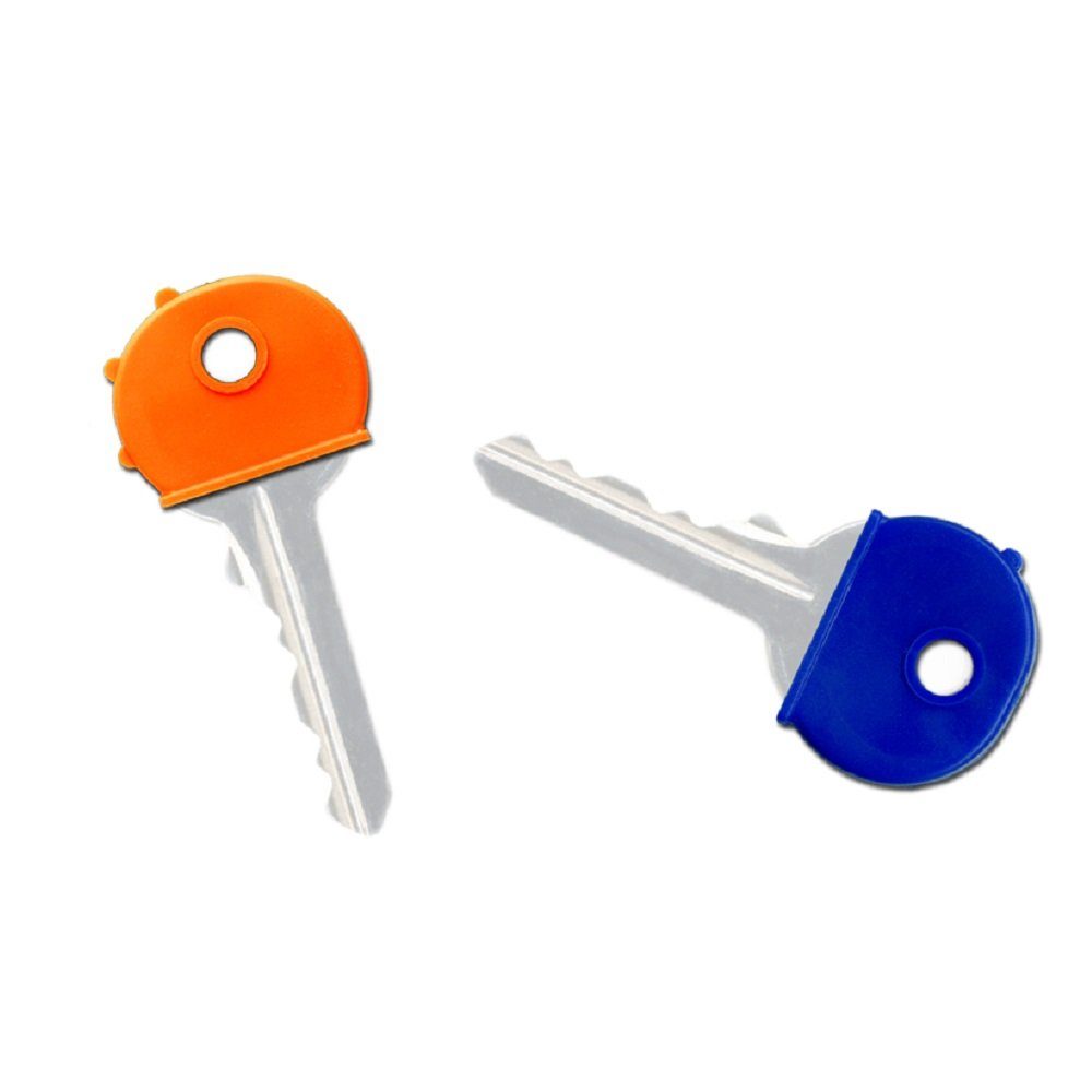 WEDO Schlüsselanhänger WEDO® 262 Schlüsselkappen rund farbsortiert - 100e