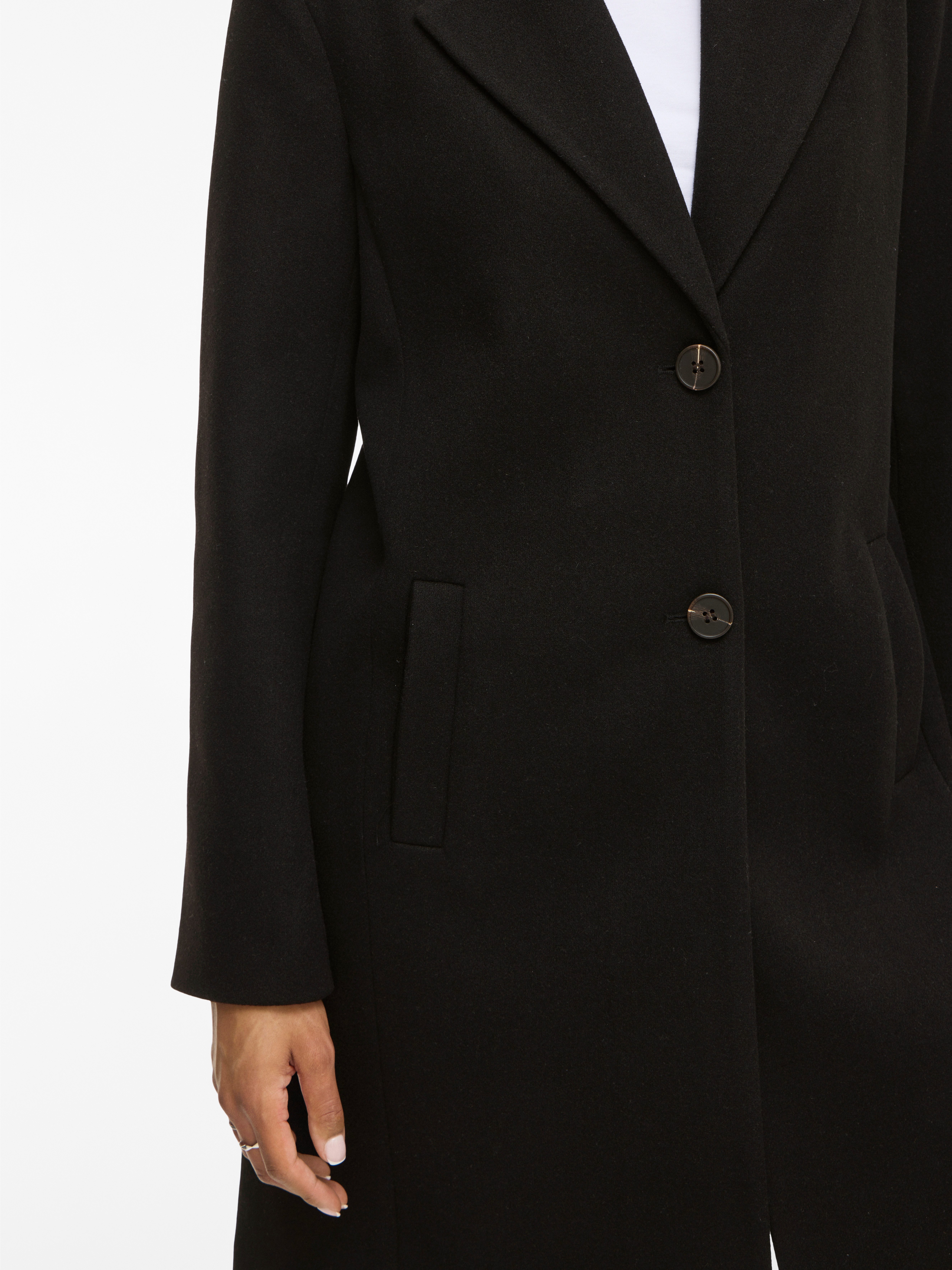Vila Kurzmantel VICLAUDIA BUTTON COAT - günstig online kaufen