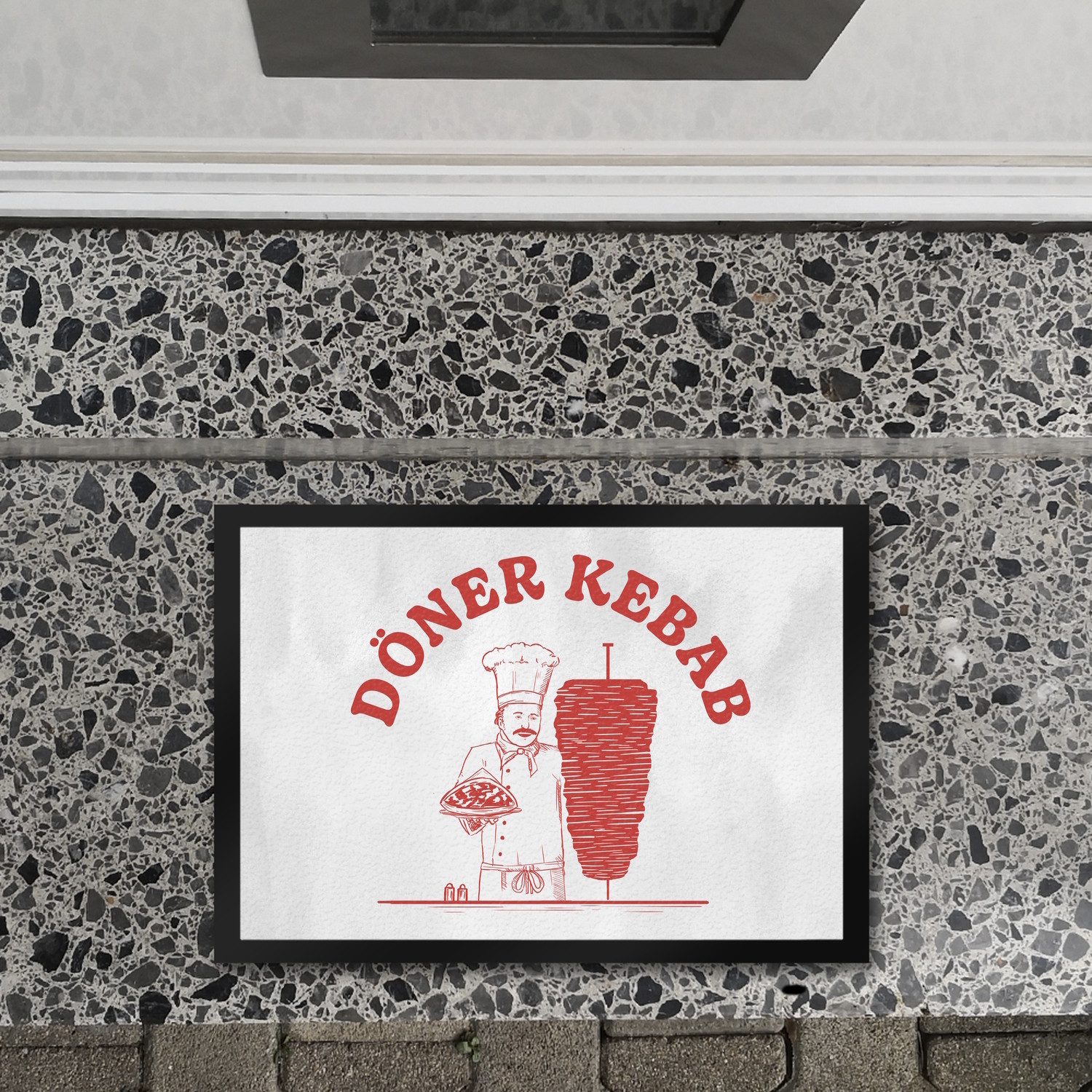 speecheese Fußmatte Döner Kebab witzige Fußmatte günstig online kaufen