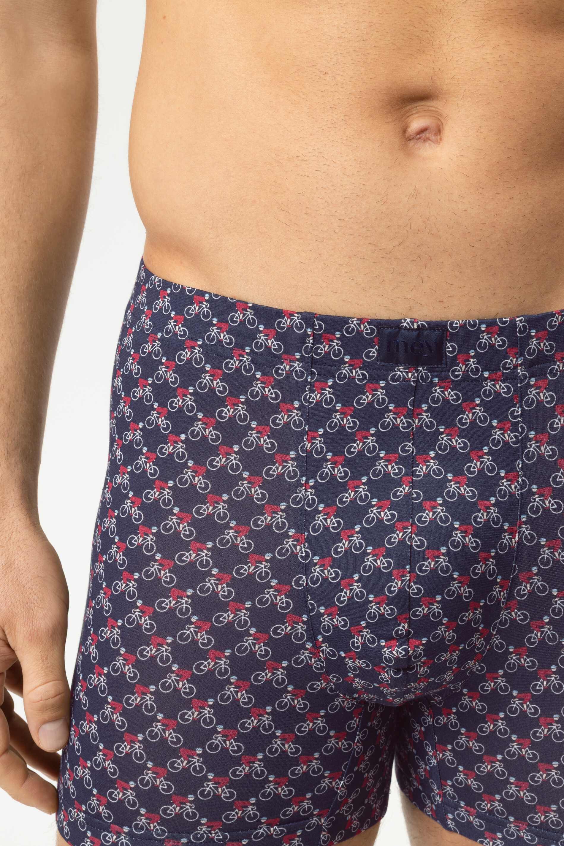 Mey Trunk Mey Trunk Shorty Serie Bike Rush mit Print (1-St., 1) Moderne Trunks, Gemustert, softes Modal