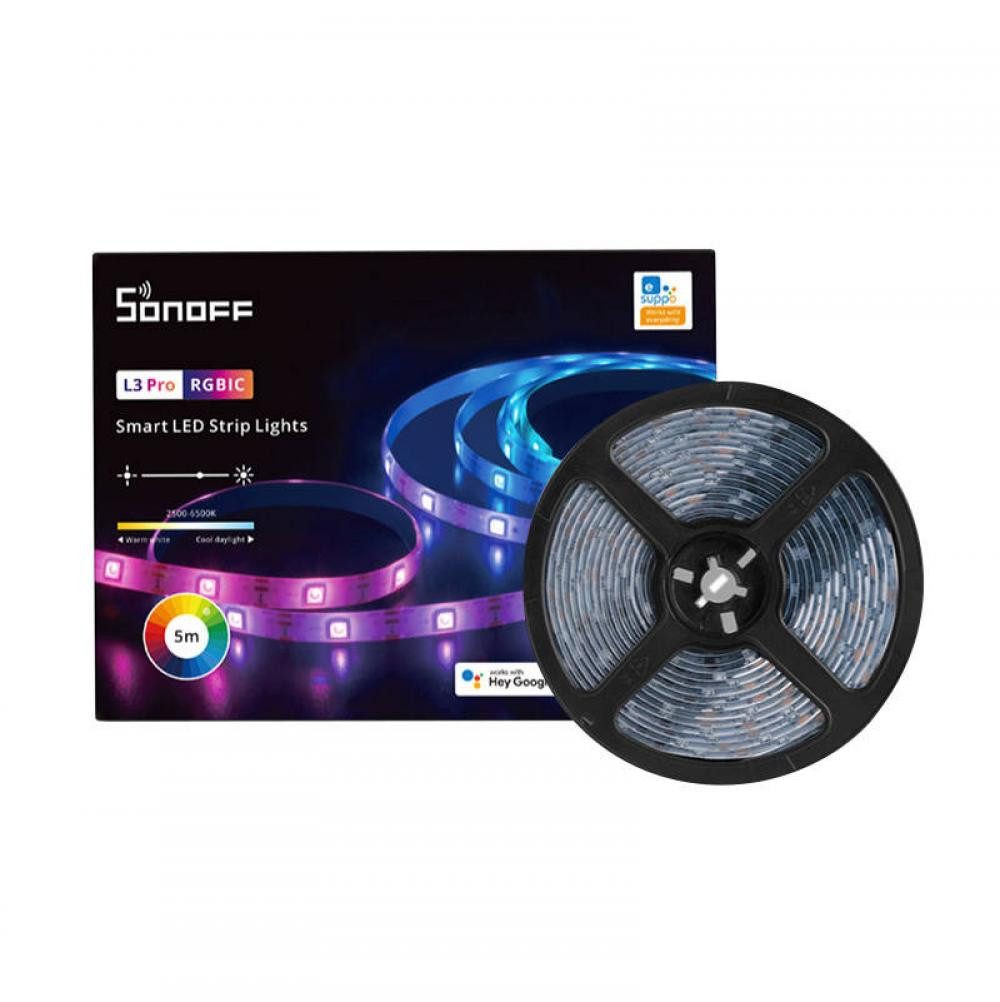 Sonoff Sonoff L3 Pro Smart RGB LED Streifen, 5m Smarter LED-Lichtstreifen