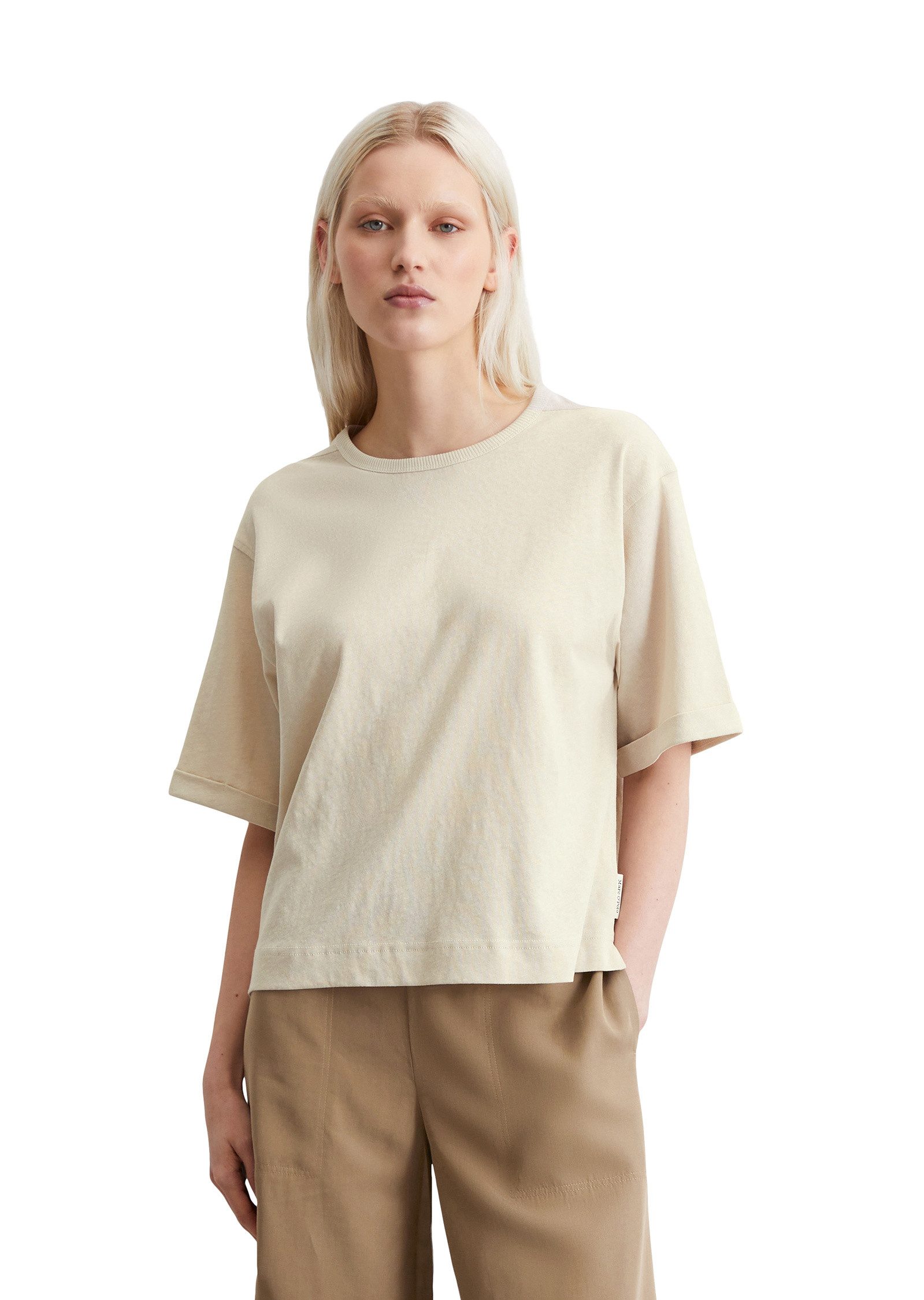 T-Shirt aus Organic Cotton-Hanf-Mix