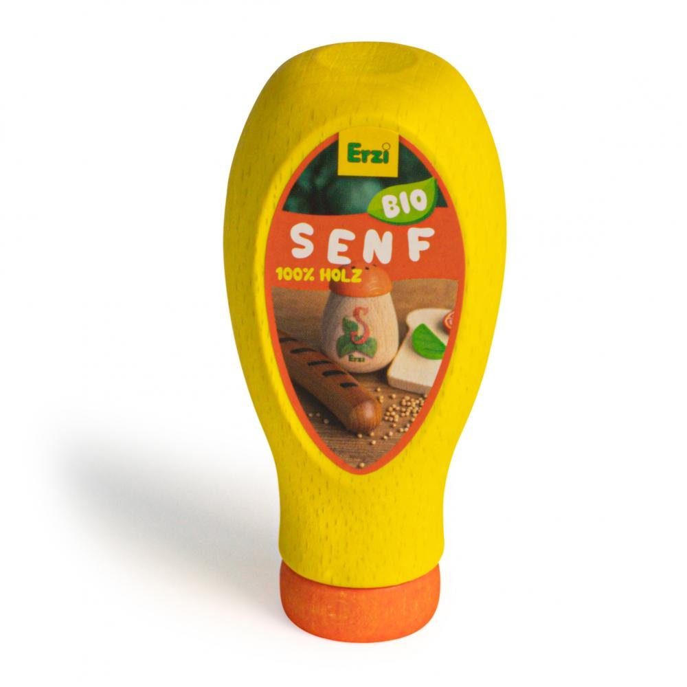 Erzi® Spiellebensmittel Kaufladen Tube Senf aus Holz, (Set, 1-tlg., 1), Made in Germany