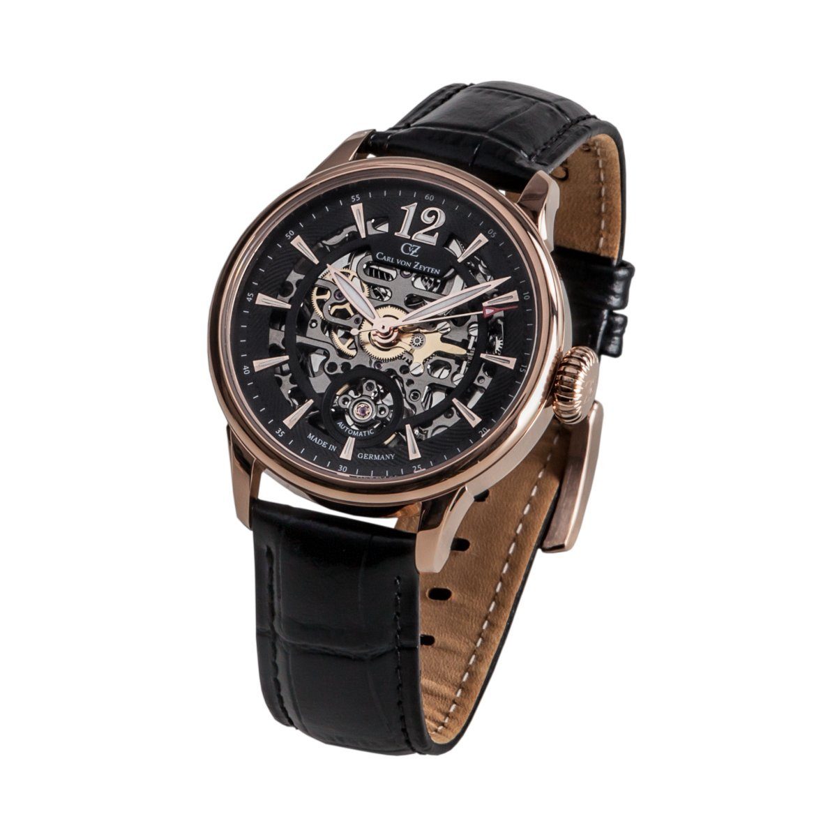 Carl von Zeyten Automatikuhr CVZ0051RBK