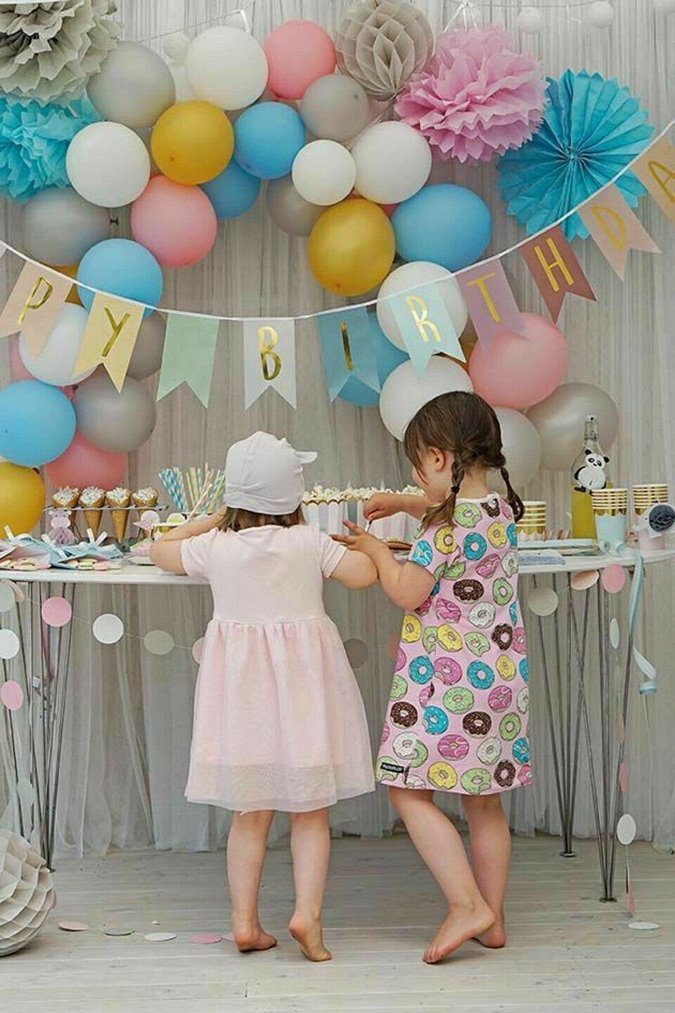 JaBaDaBaDo Girlande Jabadabado Happy Birthday Wimpelkette Kinderzimmer