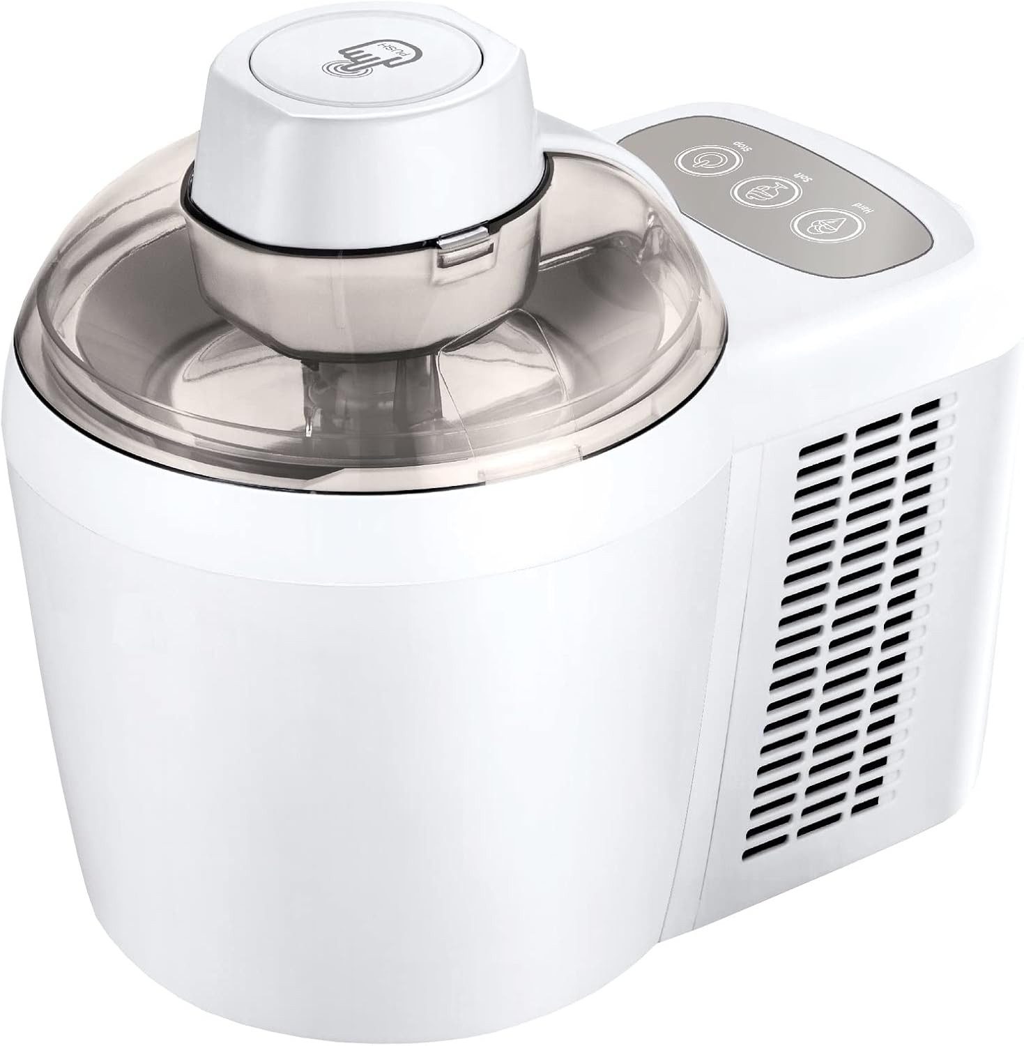 Ambiano Eismaschine Eismaschine selbstkühlend-Speiseeismaschine Softeismaschine