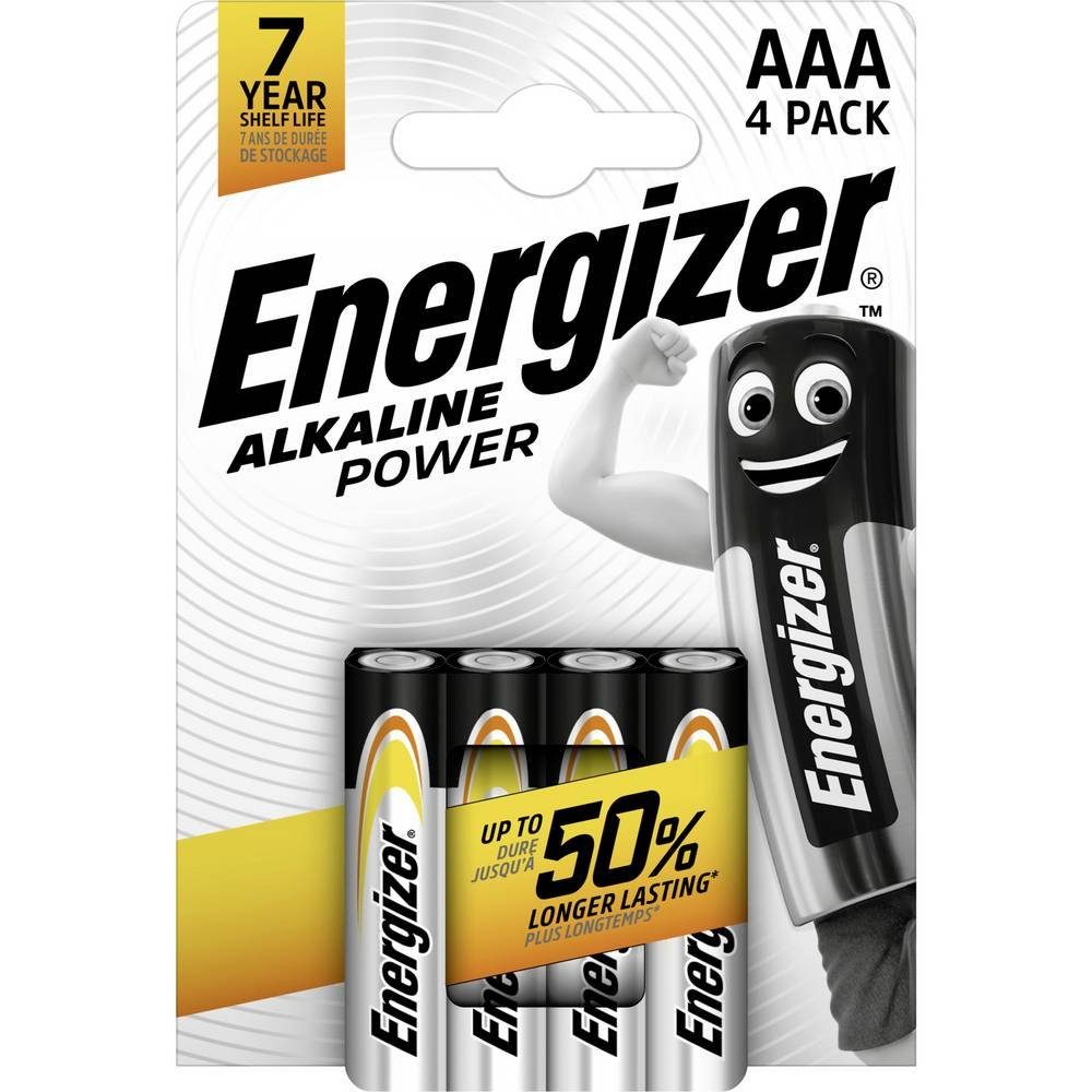 Energizer Power Alkaline 4er-Set Akku