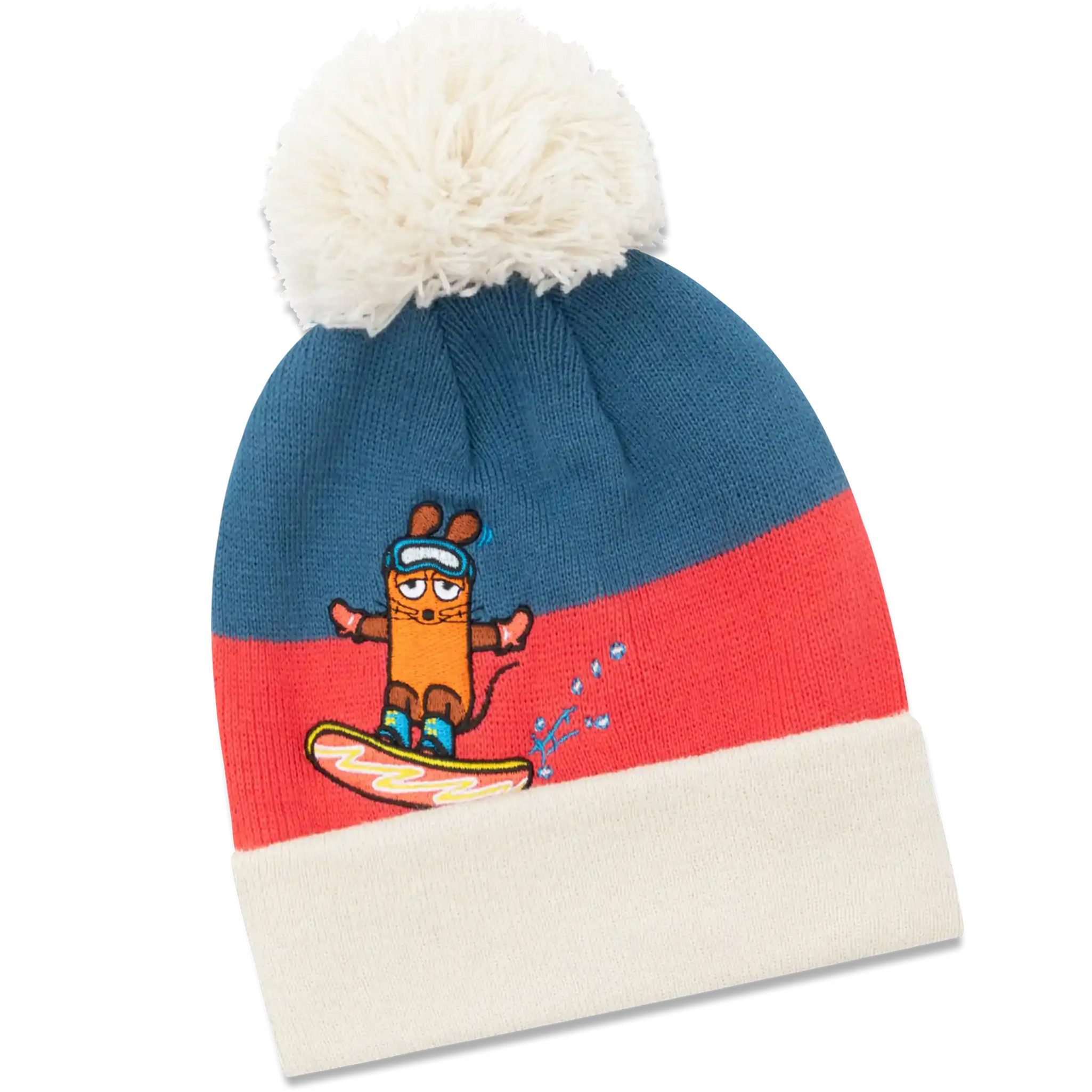 koaa Bommelmütze koaa - Maus & Elefant "Pistenspaß" - Beanie multicolor 1-8 Years (Beanie, Beanie, Bommelmütze)
