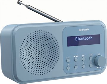 Sharp DR-P420 Radio (Digitalradio (DAB), FM-Tuner mit RDS, 2 W)