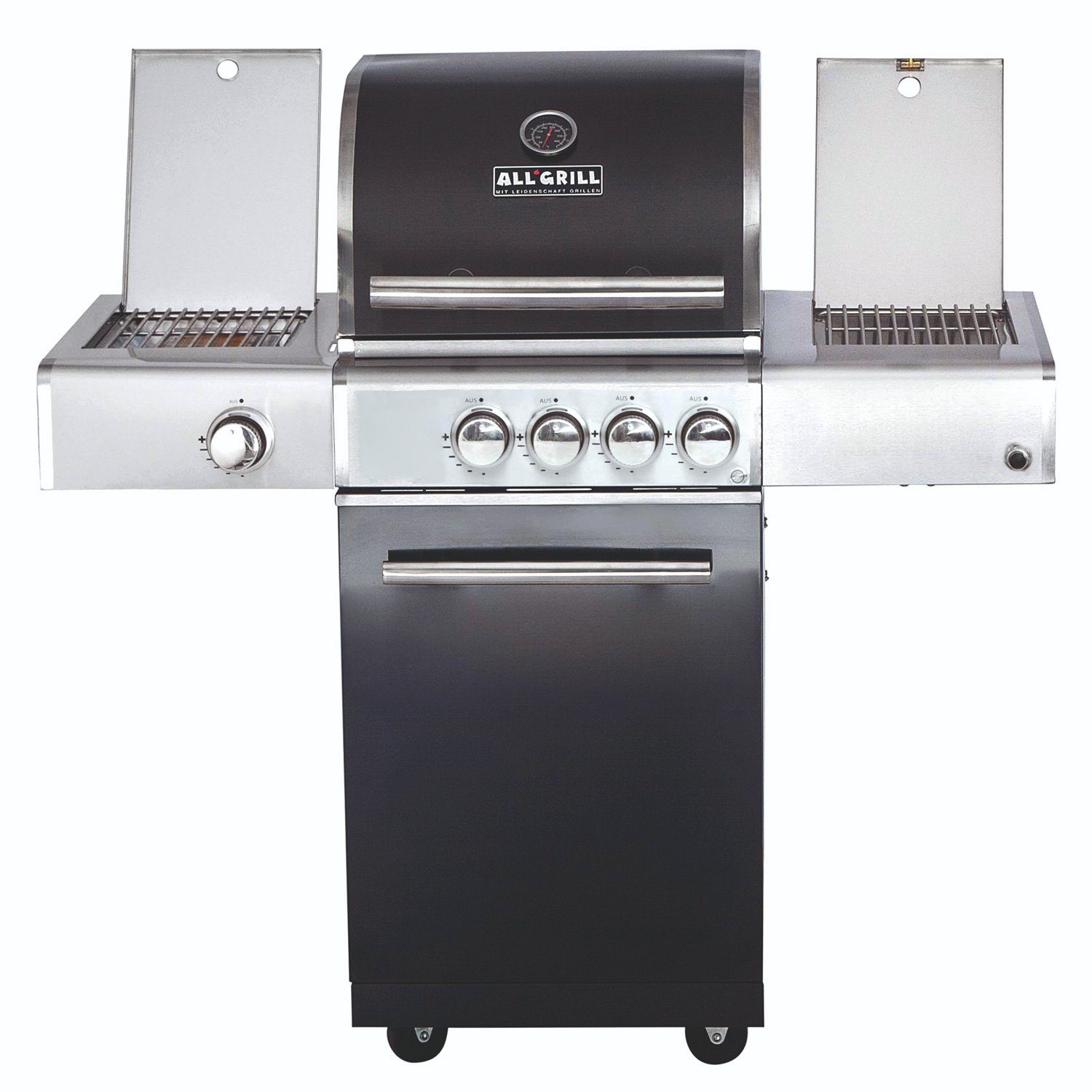 ALL'GRILL Gasgrill CHEF Paket S3 Backburner Seitenk. Steakzone AIR System Zubehör