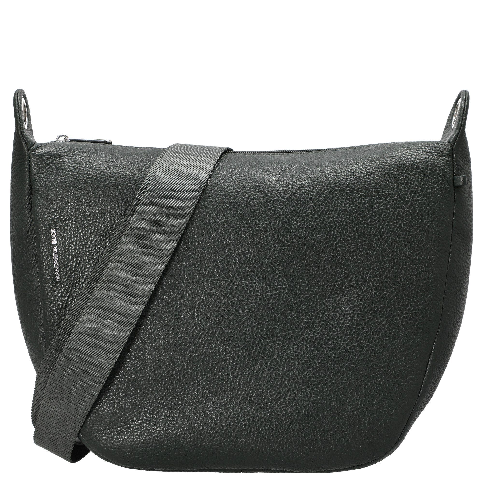 Mandarina Duck Umhängetasche Mellow Leather - Umhängetasche M 34 cm (pine green)