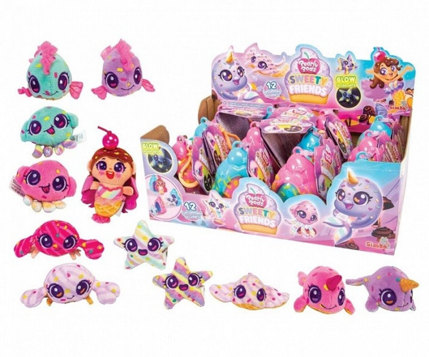 Simba Dickie Spiel Pearly Pods Sweety Friends, 12-s.