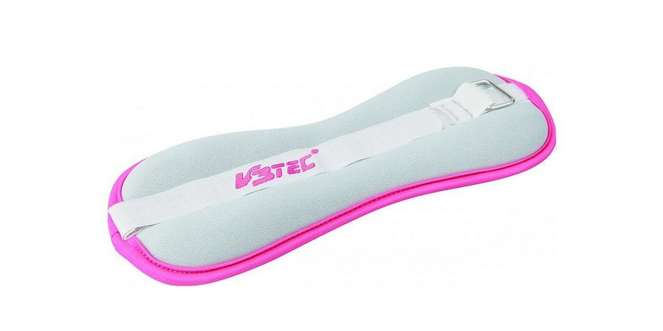 V3Tec Beschwerungsgewicht NOS Fussmanschette,grau-pink