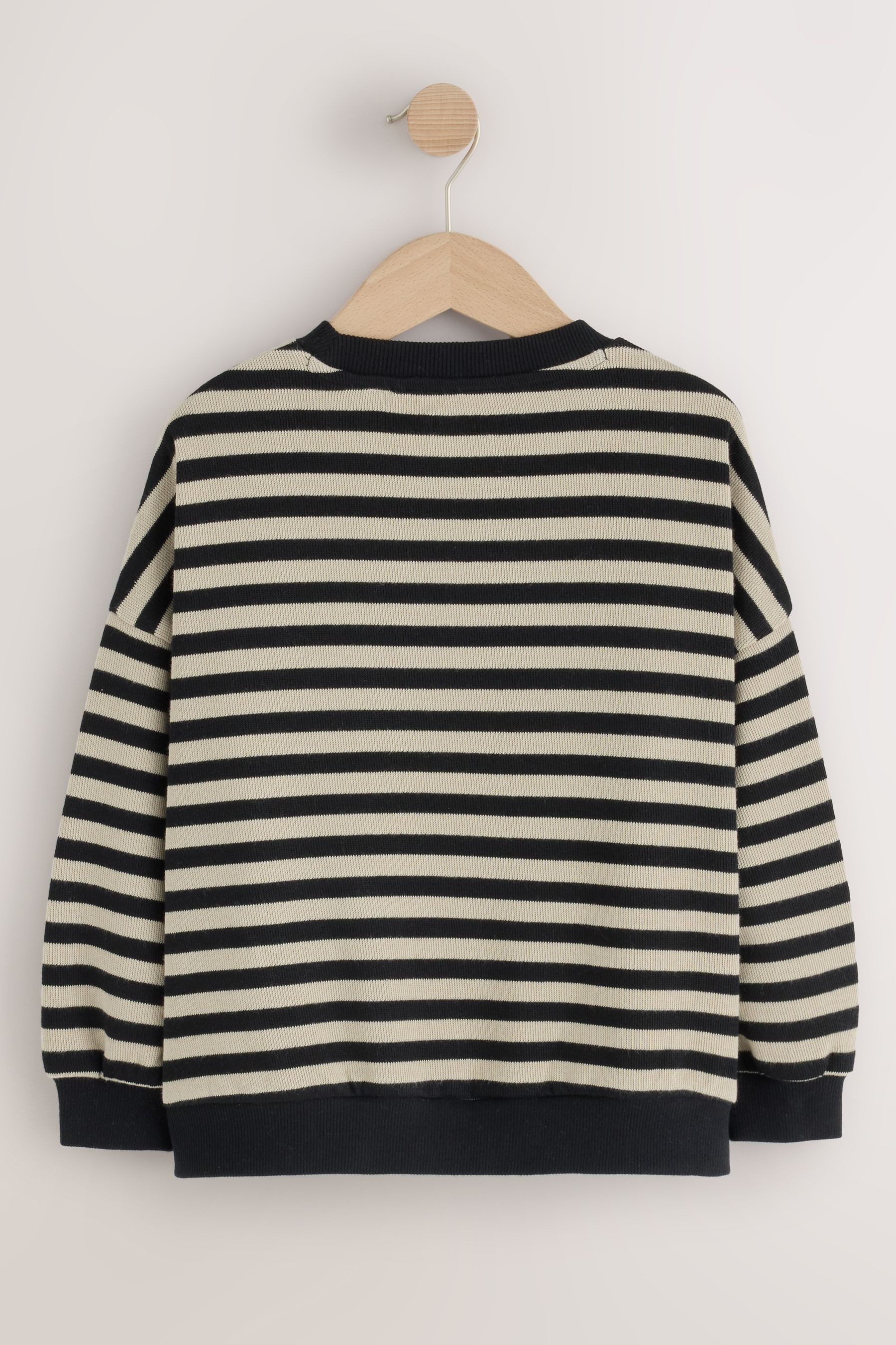 Next Sweater Geripptes, gemütliches Oversized Fit Sweatshirt (1-tlg)