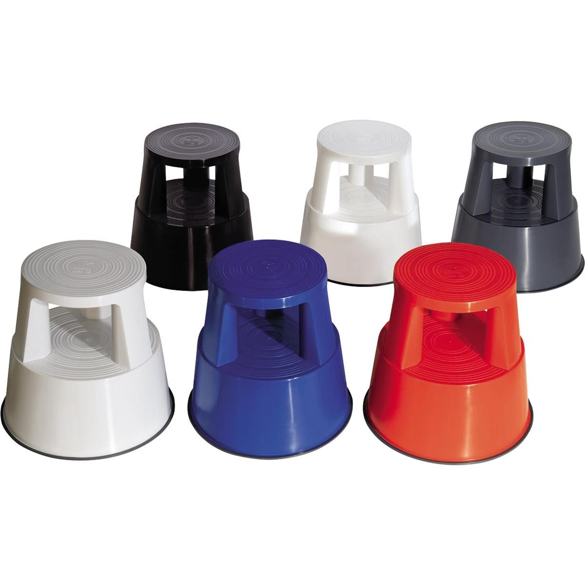 WEDO Arbeitshocker WEDO Rollhocker, aus Kunststoff, blau / RAL 5002