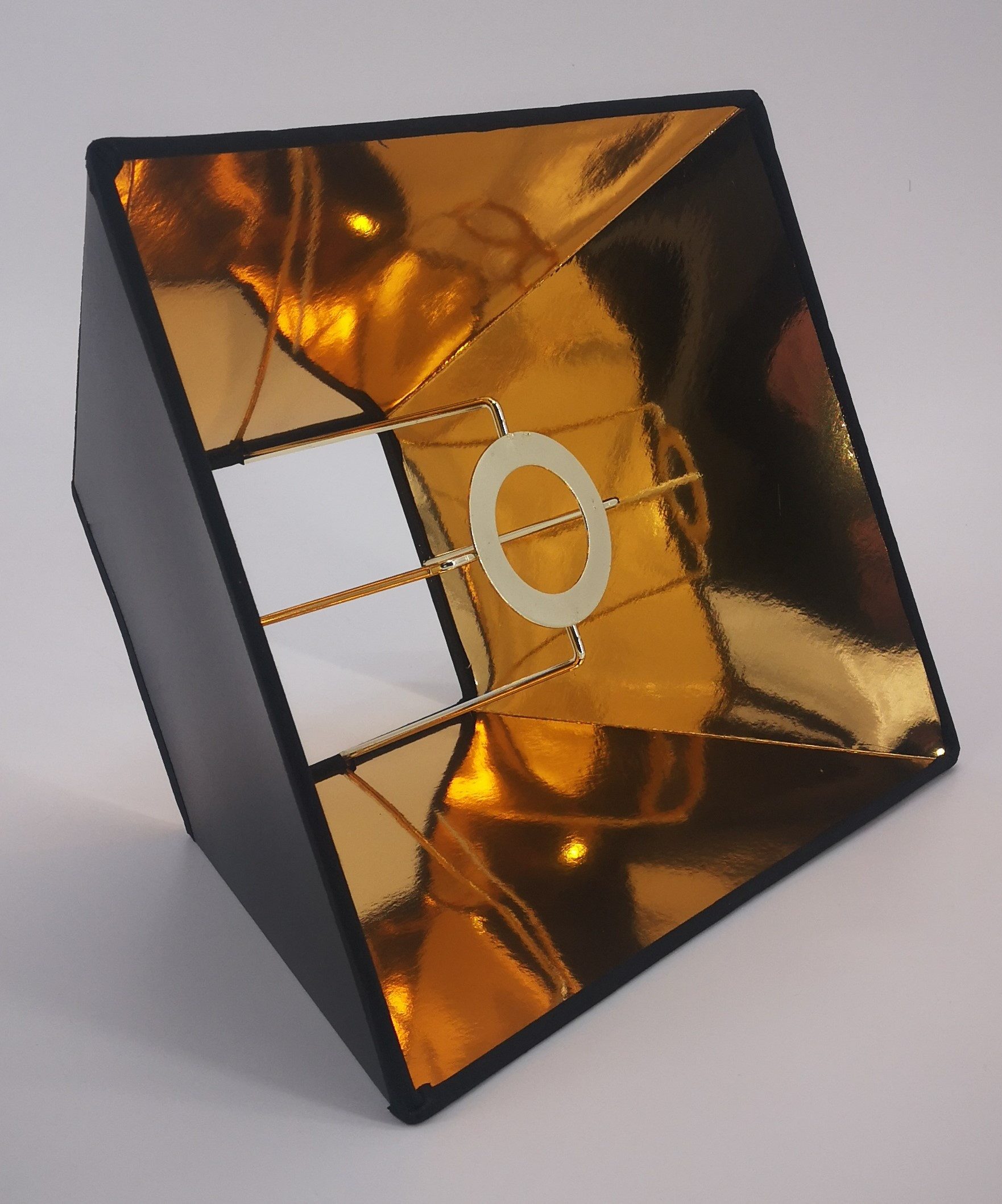 AMBIENTE-LEBENSART.DE Lampenschirm Lampenschirm rechteckig konische Form Sc günstig online kaufen