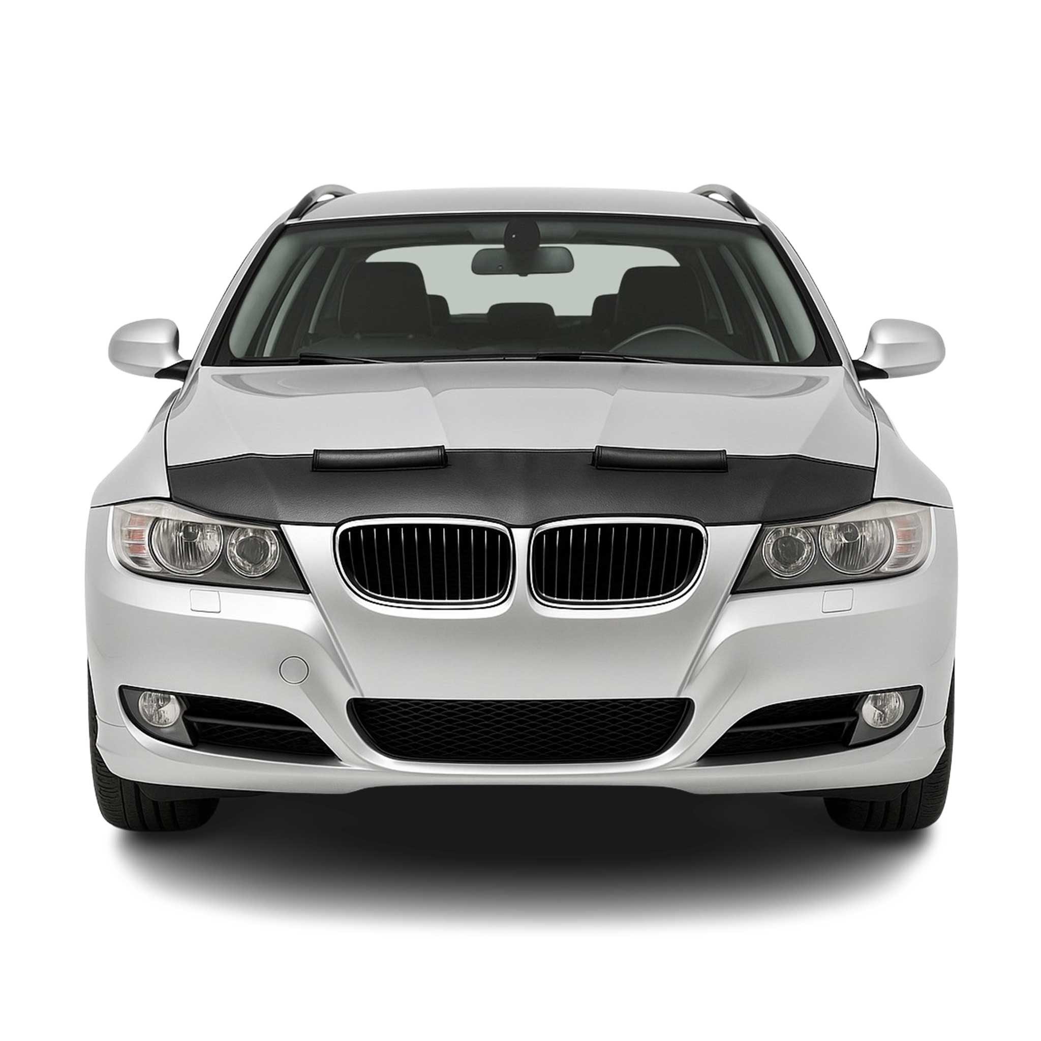 Frontstoßstange Haubenbra Bonnet Bra für BMW 3er E90 2006-2008 Schwarz Halb